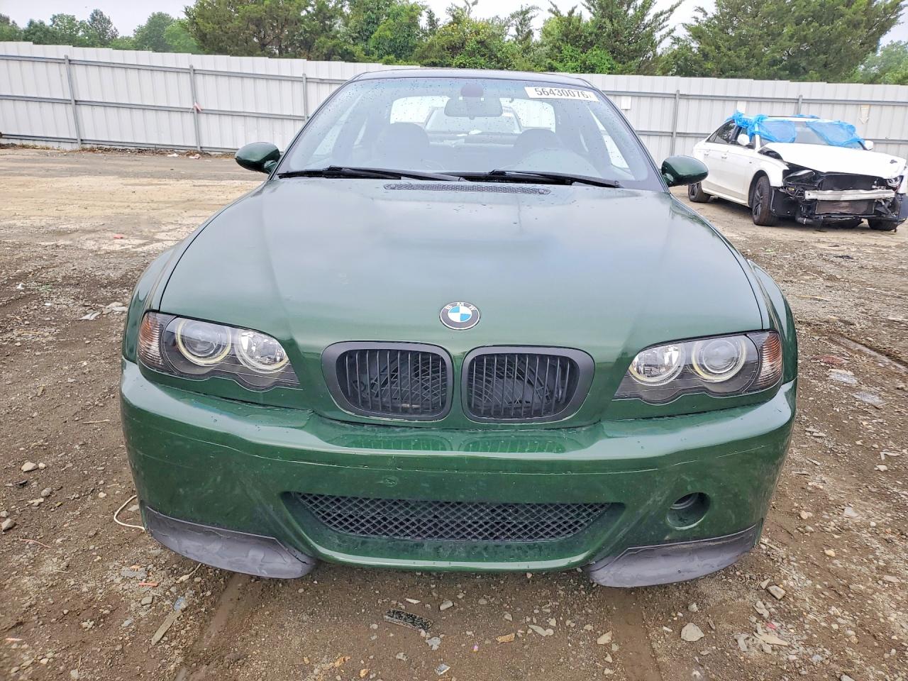 2005 Bmw M3 Зеленый vin: WBSBL93495PN61758