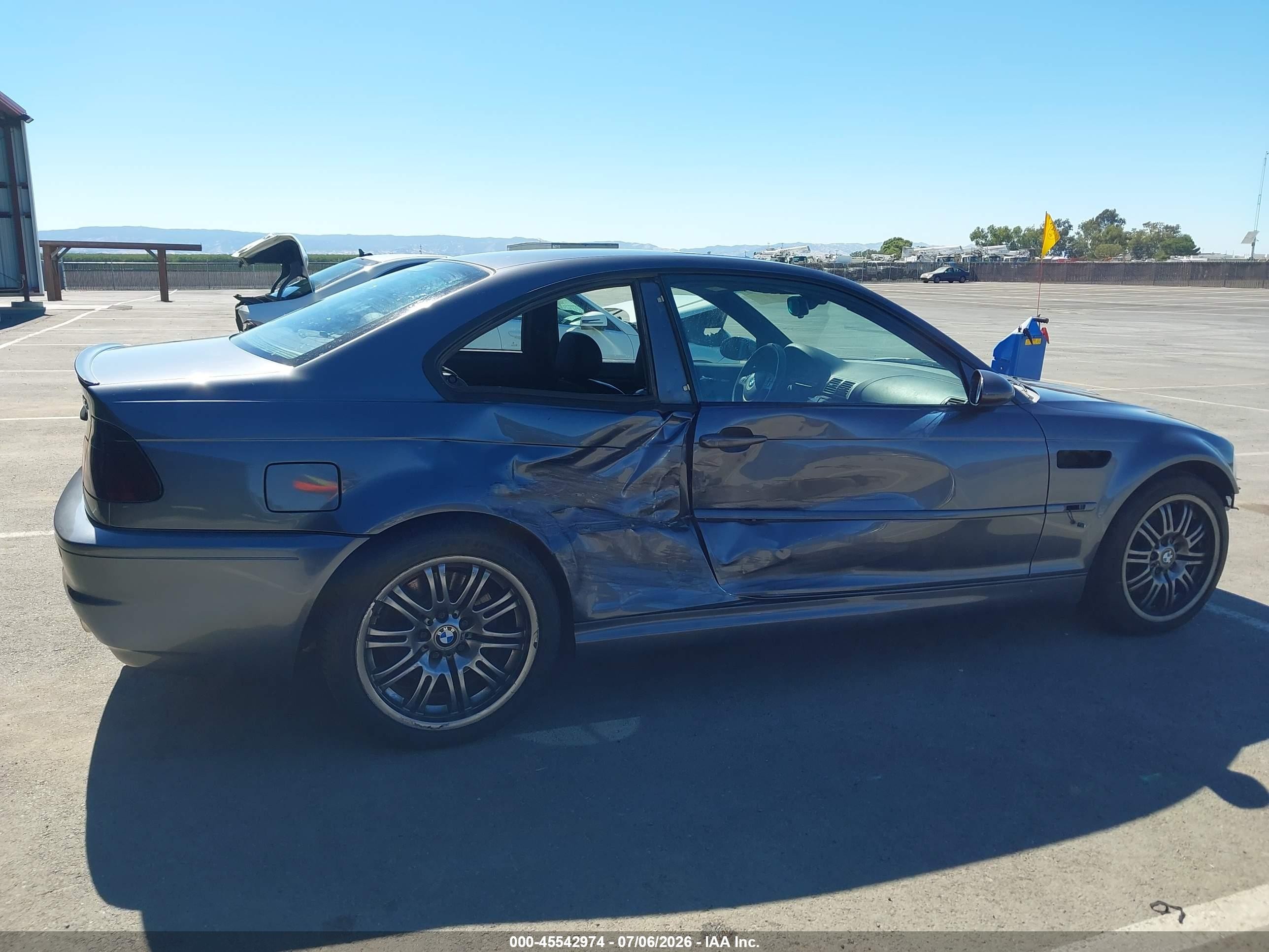 2002 Bmw M3   Gray vin: WBSBL934X2JR14796