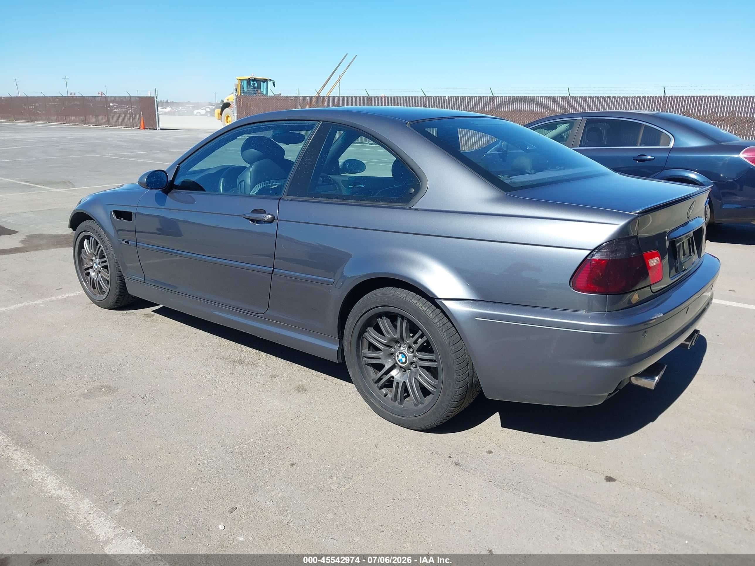 2002 Bmw M3   Gray vin: WBSBL934X2JR14796