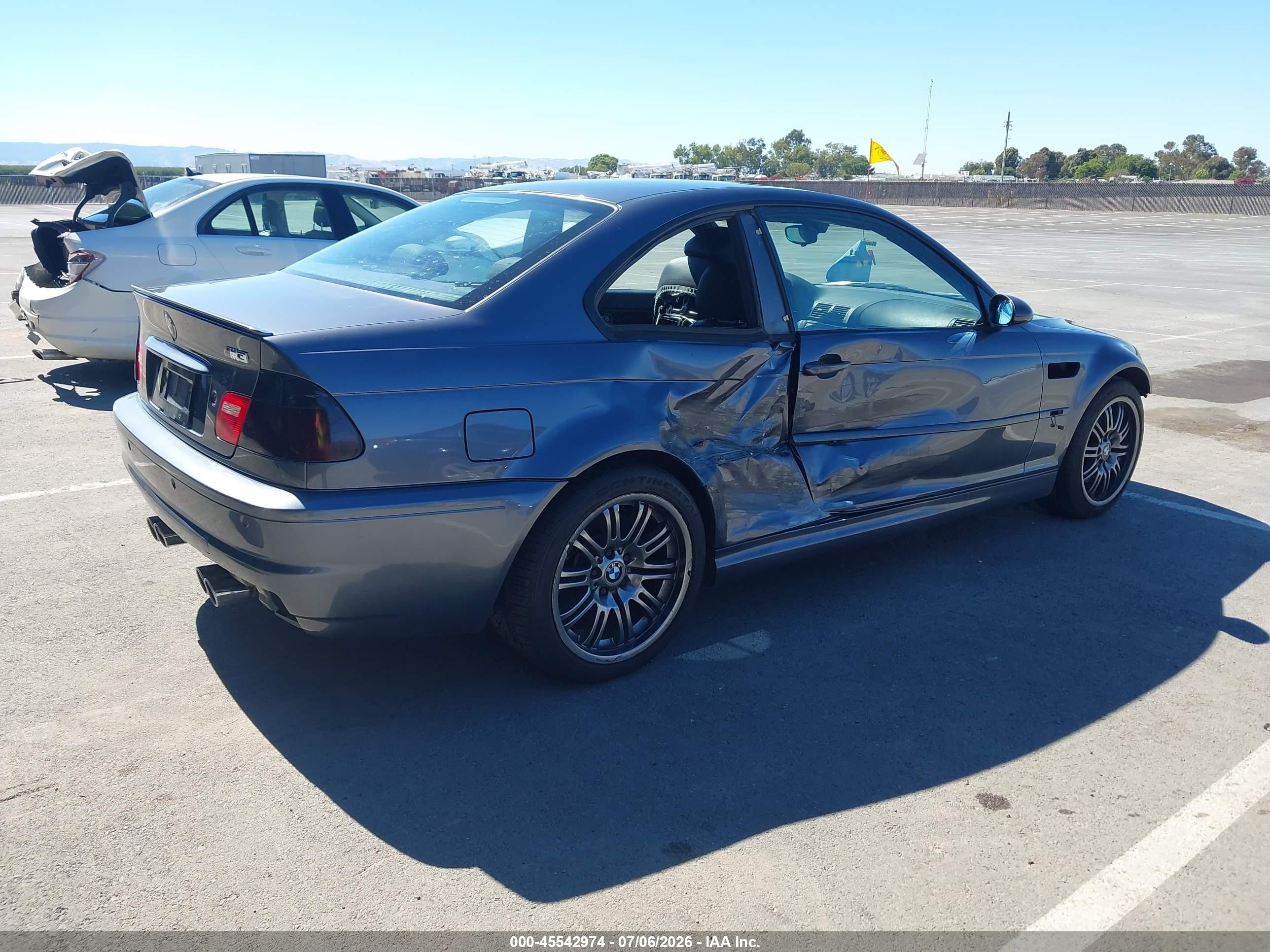 2002 Bmw M3   Gray vin: WBSBL934X2JR14796