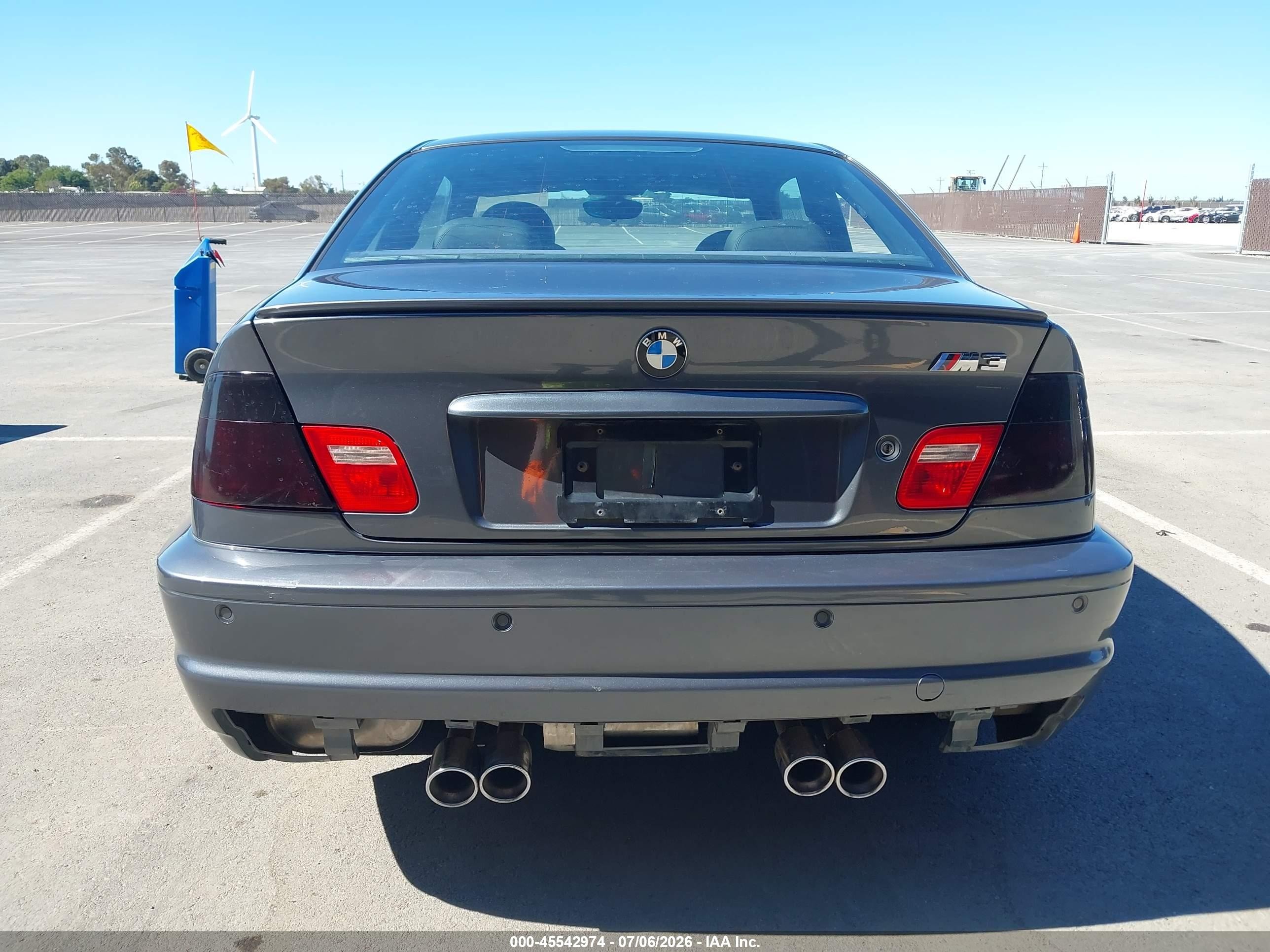 2002 Bmw M3   Gray vin: WBSBL934X2JR14796
