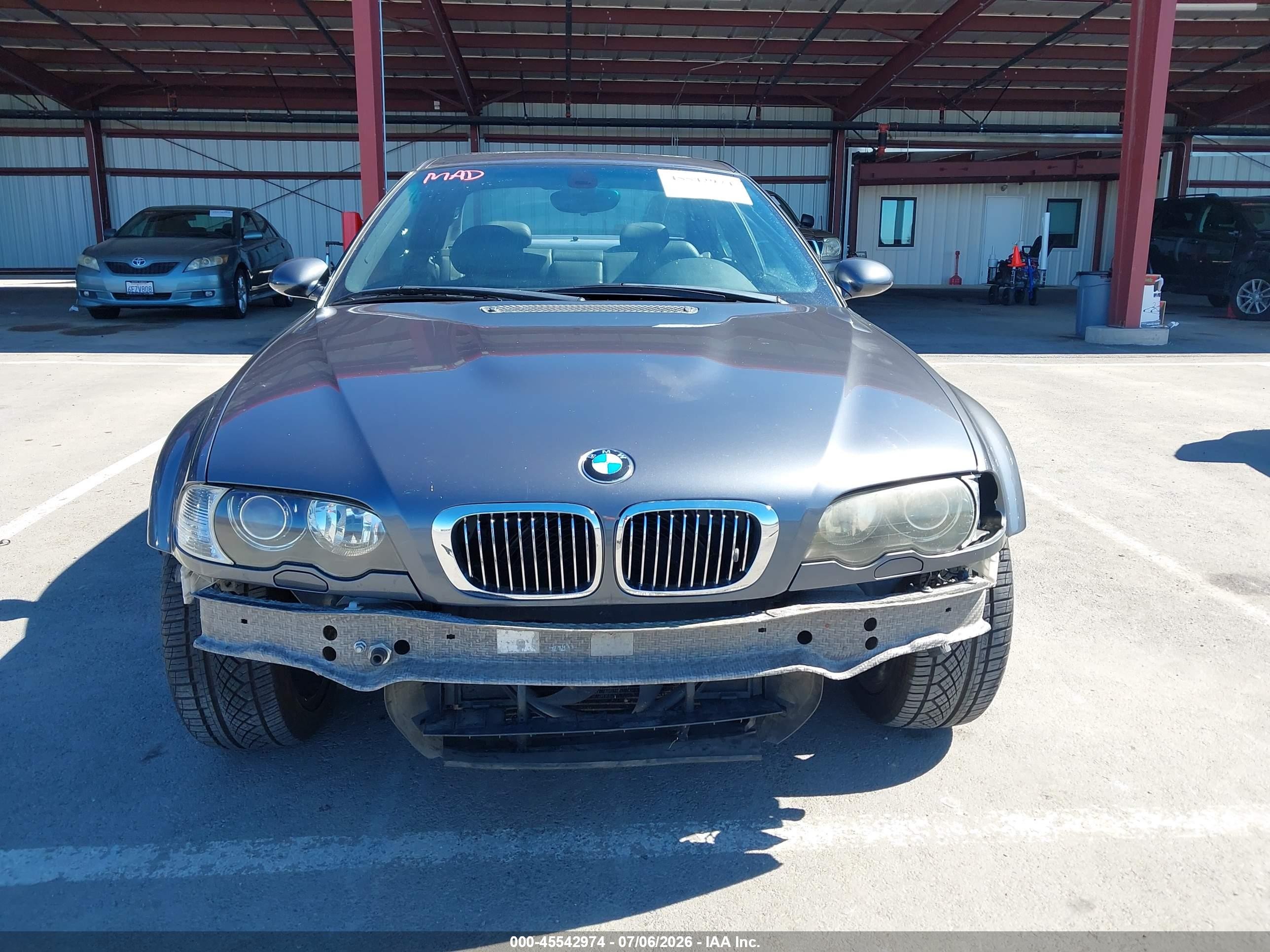 2002 Bmw M3   Gray vin: WBSBL934X2JR14796