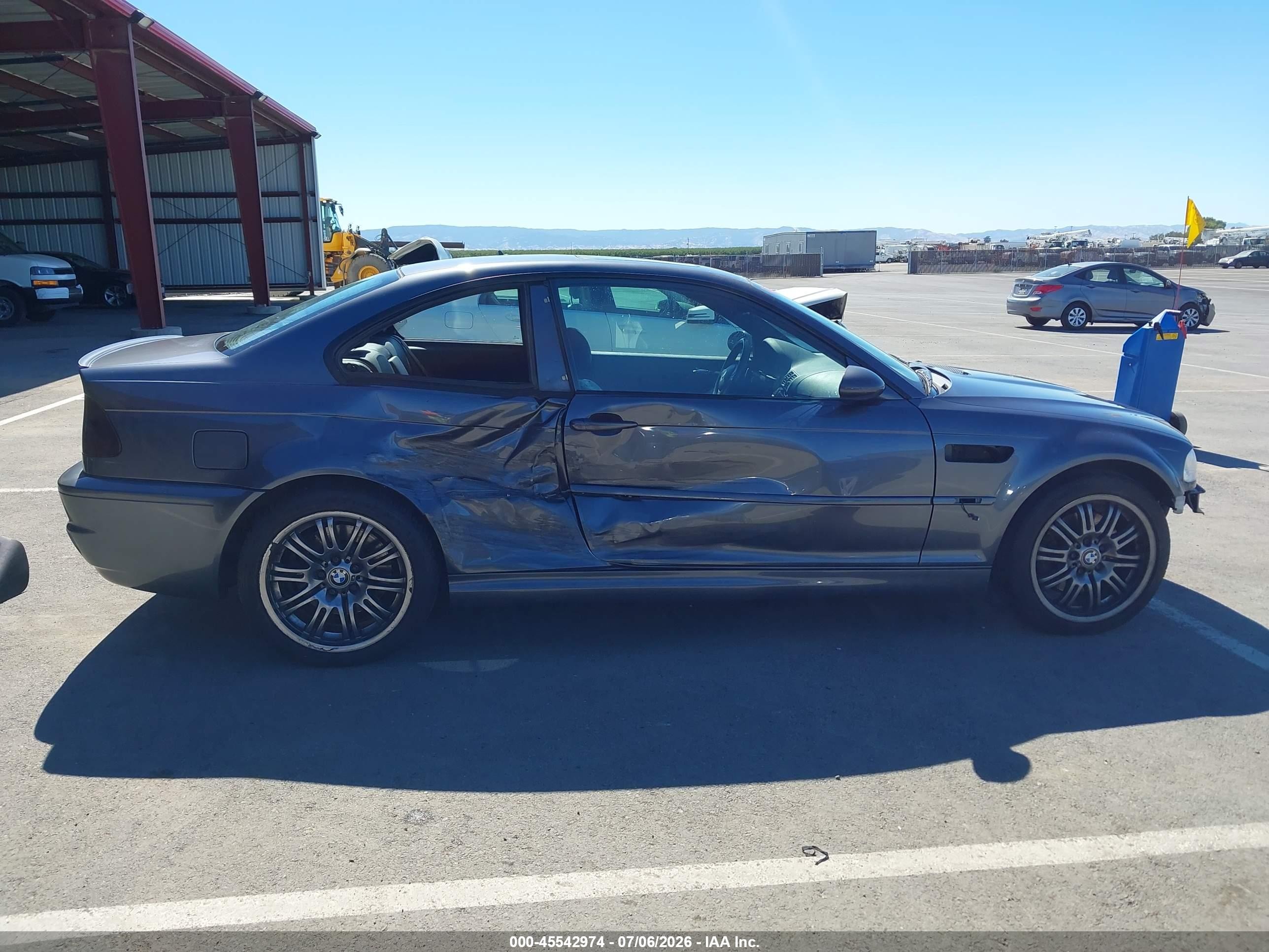 2002 Bmw M3   Gray vin: WBSBL934X2JR14796