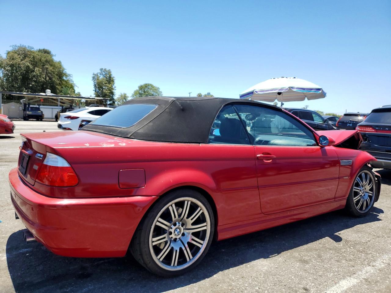 2003 Bmw M3 Red vin: WBSBR93403PK03461