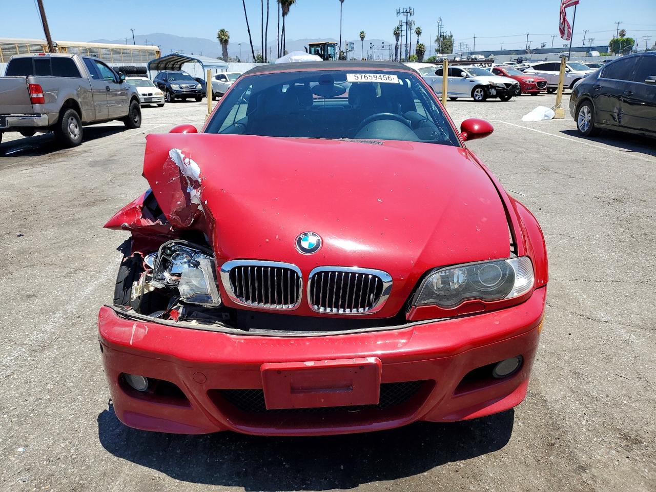 2003 Bmw M3 Red vin: WBSBR93403PK03461