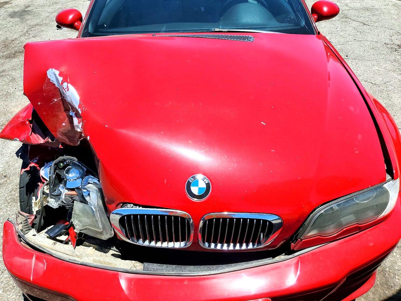 2003 Bmw M3 Red vin: WBSBR93403PK03461