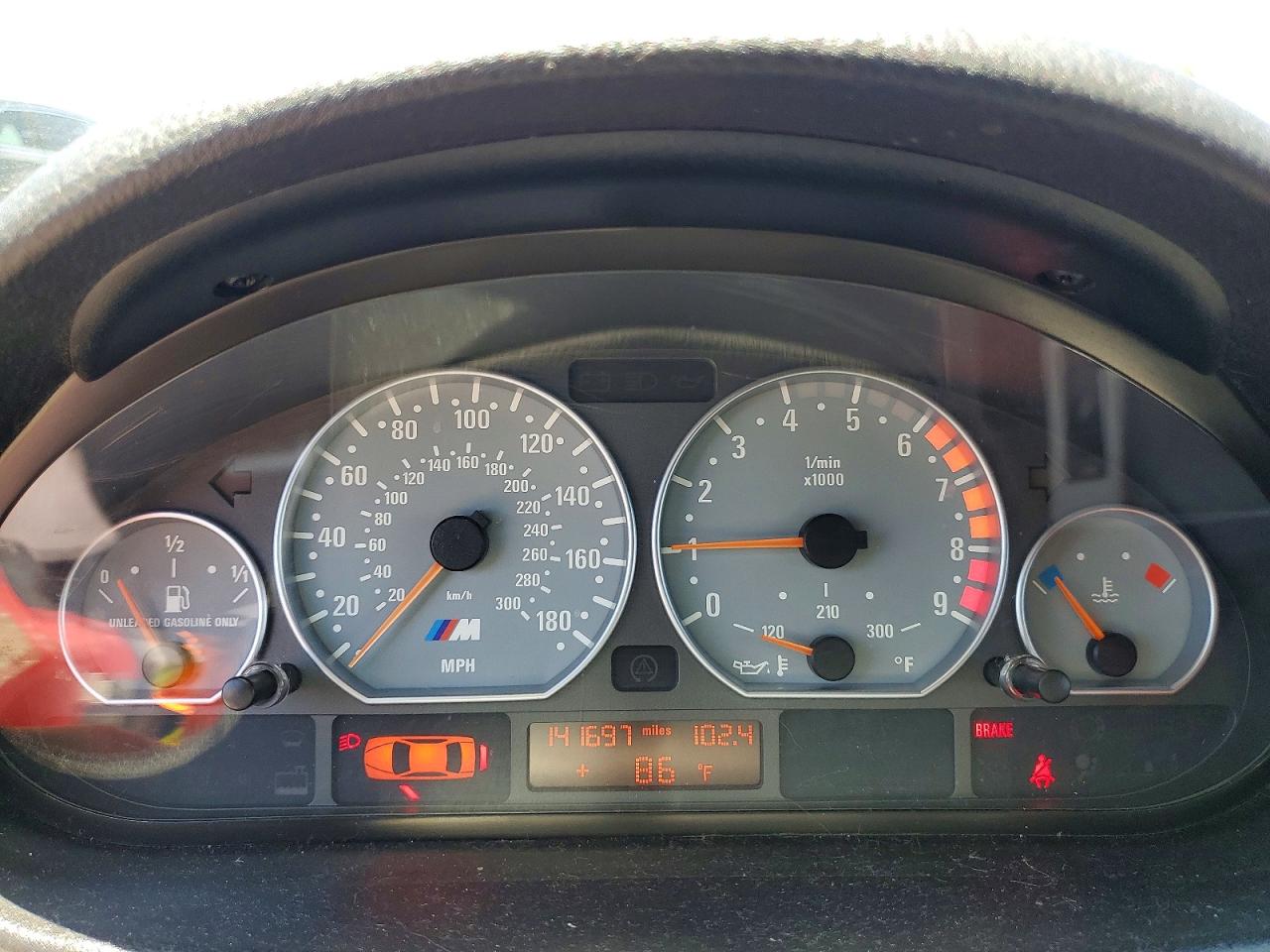 2003 Bmw M3 Red vin: WBSBR93403PK03461