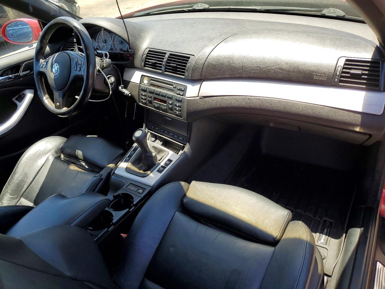 2003 Bmw M3 Red vin: WBSBR93403PK03461