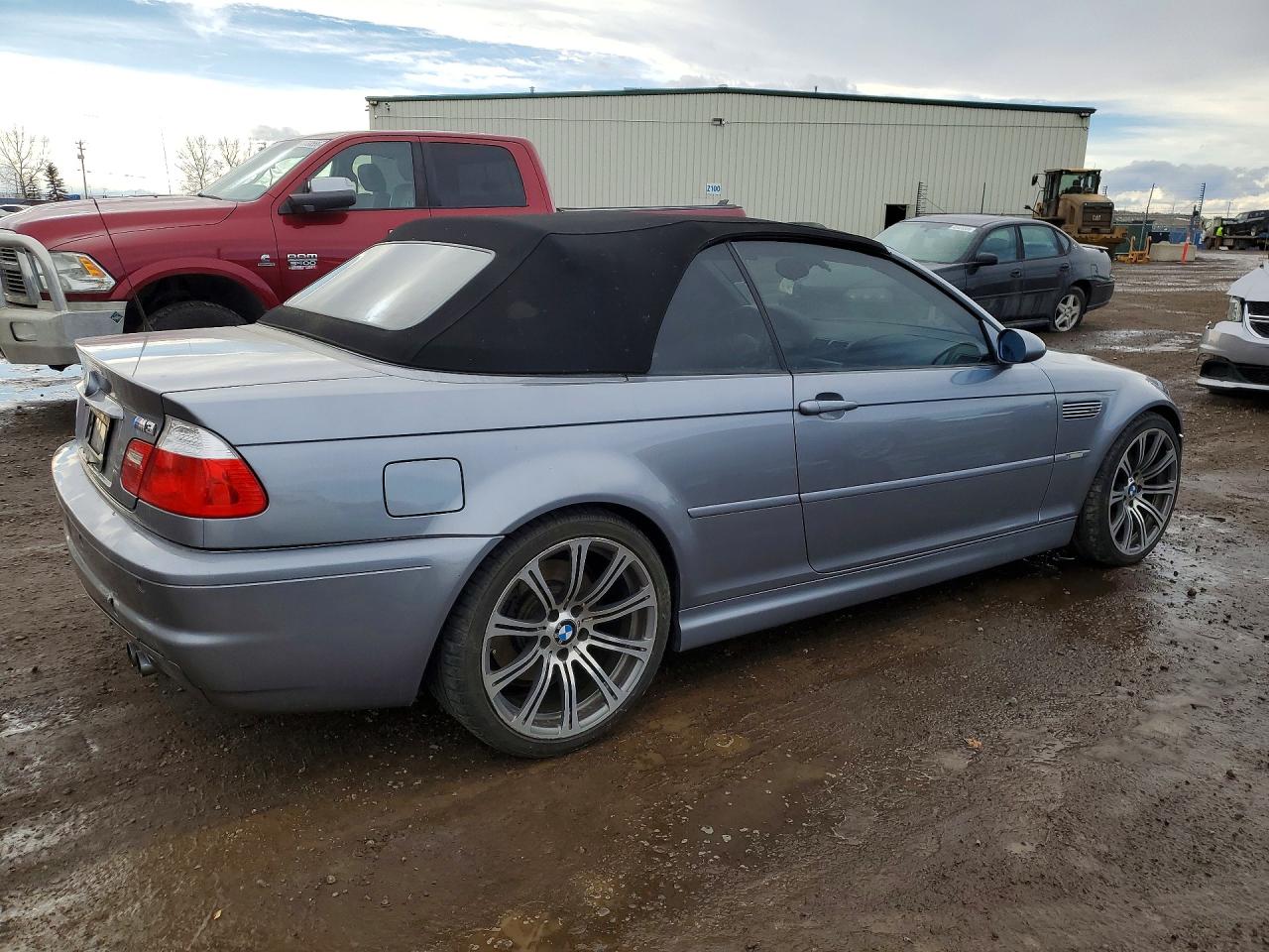 2003 Bmw M3 Silver vin: WBSBR93413PK02853