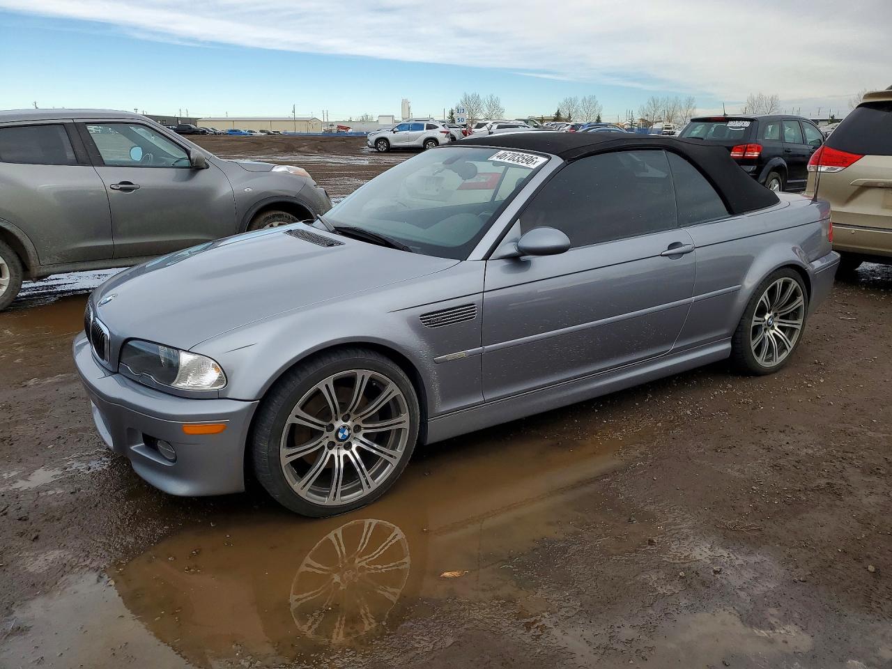 2003 Bmw M3 Silver vin: WBSBR93413PK02853