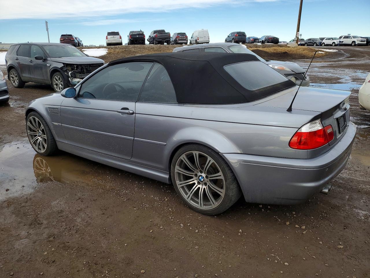 2003 Bmw M3 Silver vin: WBSBR93413PK02853