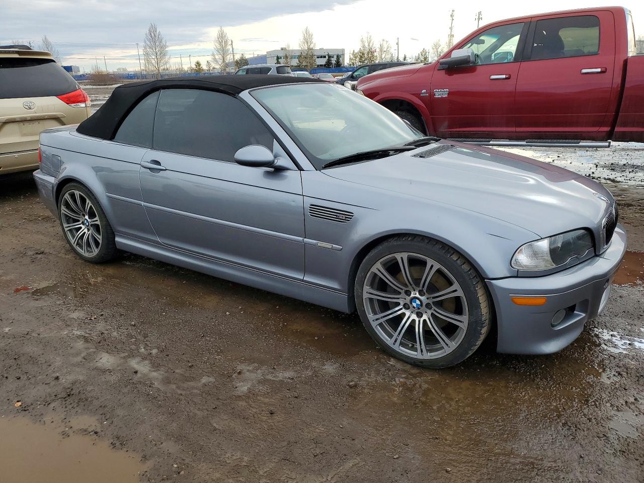 2003 Bmw M3 Silver vin: WBSBR93413PK02853