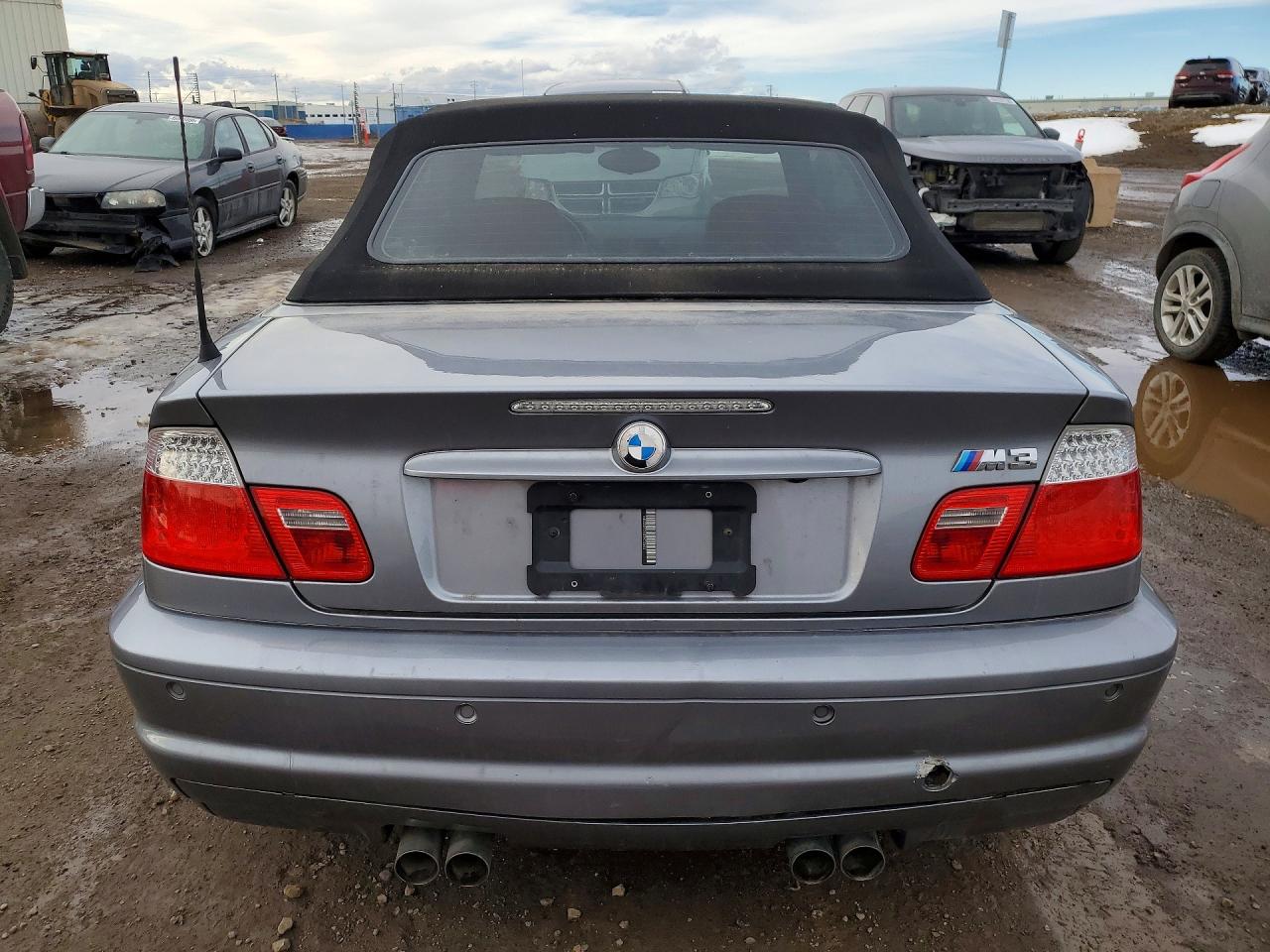 2003 Bmw M3 Silver vin: WBSBR93413PK02853