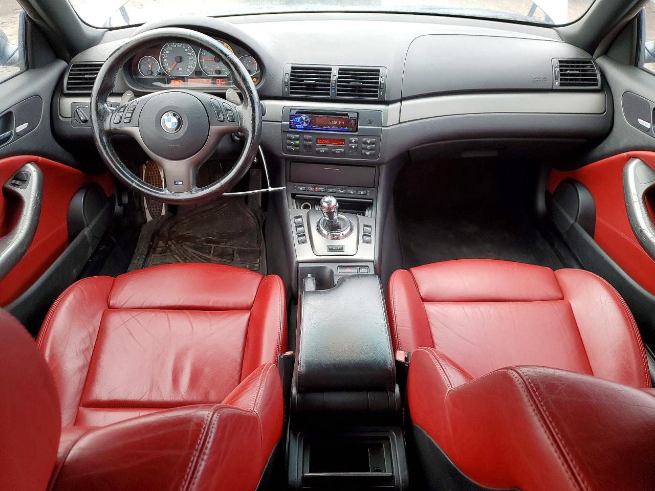 2003 Bmw M3 Silver vin: WBSBR93413PK02853