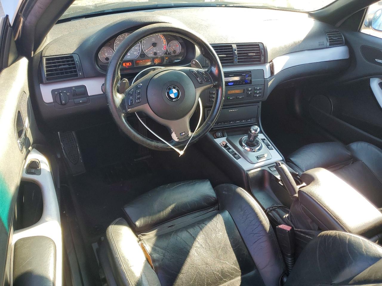 2006 Bmw M3 Silver vin: WBSBR93426PK11016