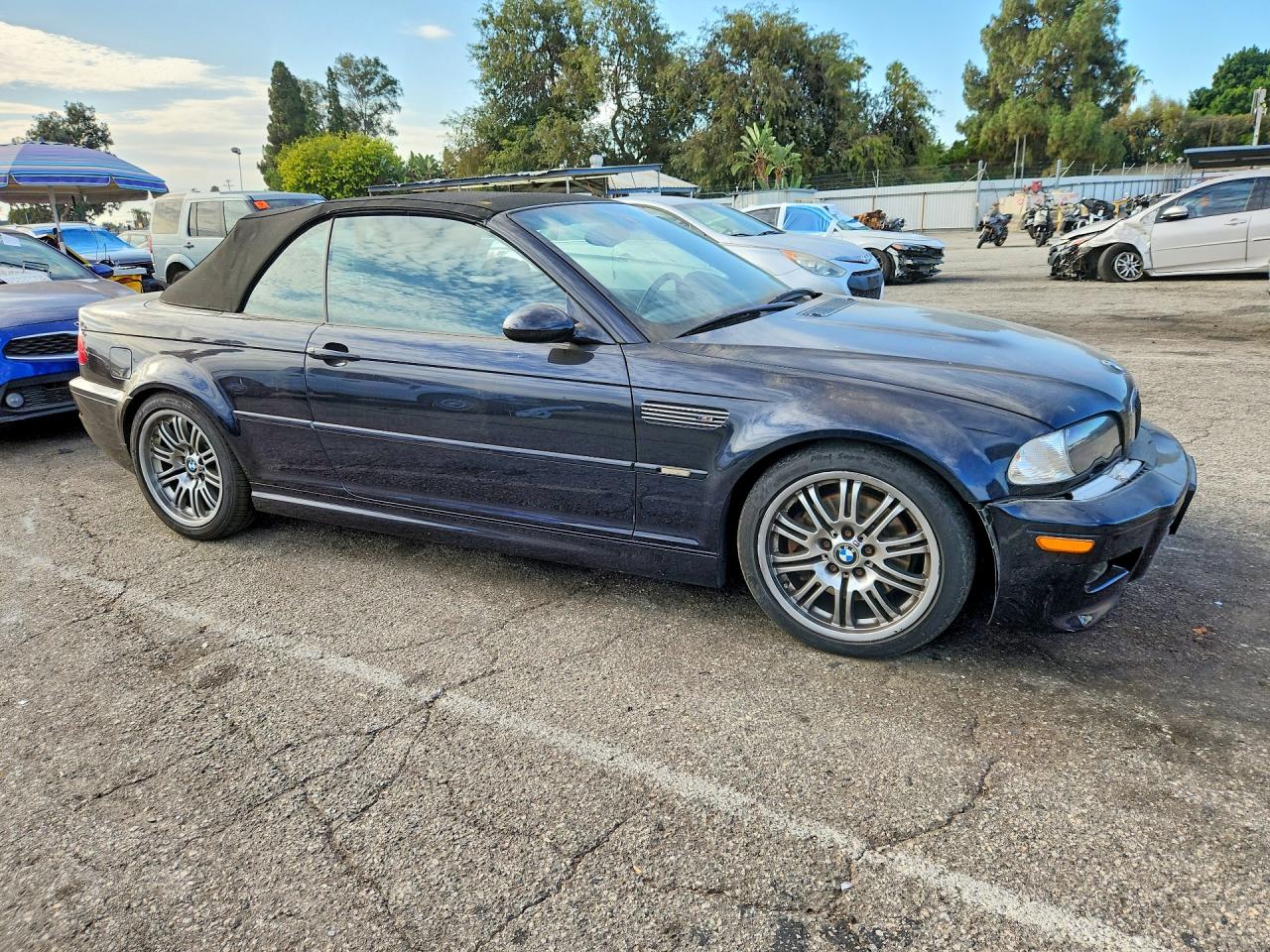 2001 Bmw M3 Black vin: WBSBR93471EX20765