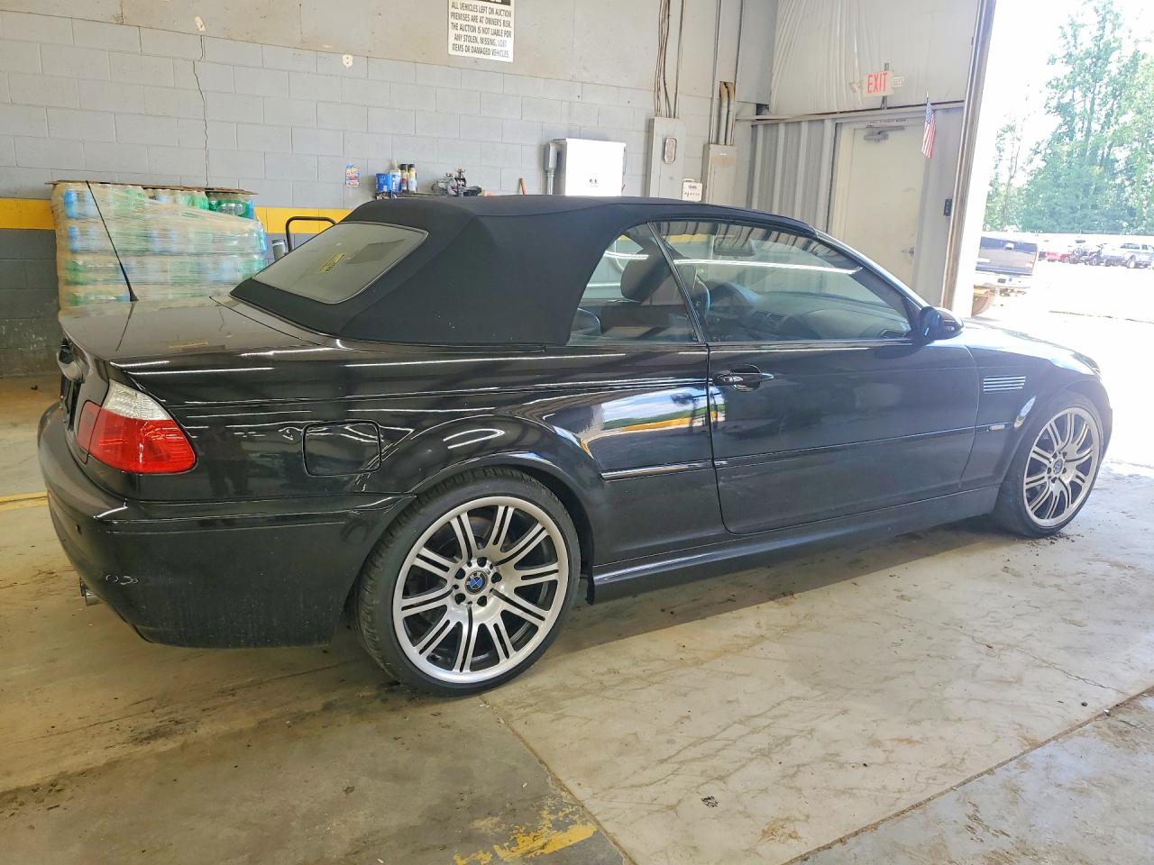 2005 Bmw M3 Black vin: WBSBR93475PK09535