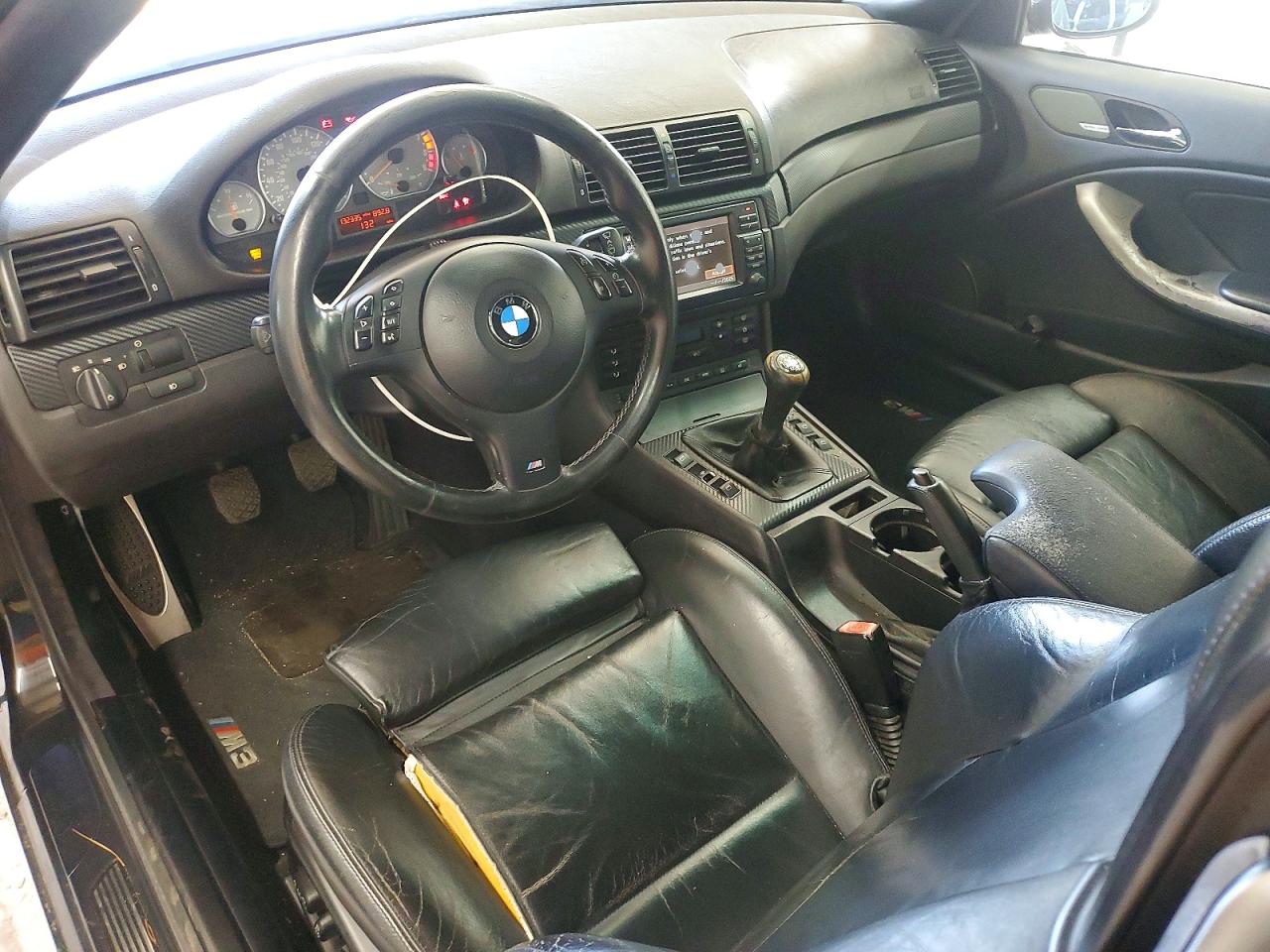 2005 Bmw M3 Black vin: WBSBR93475PK09535