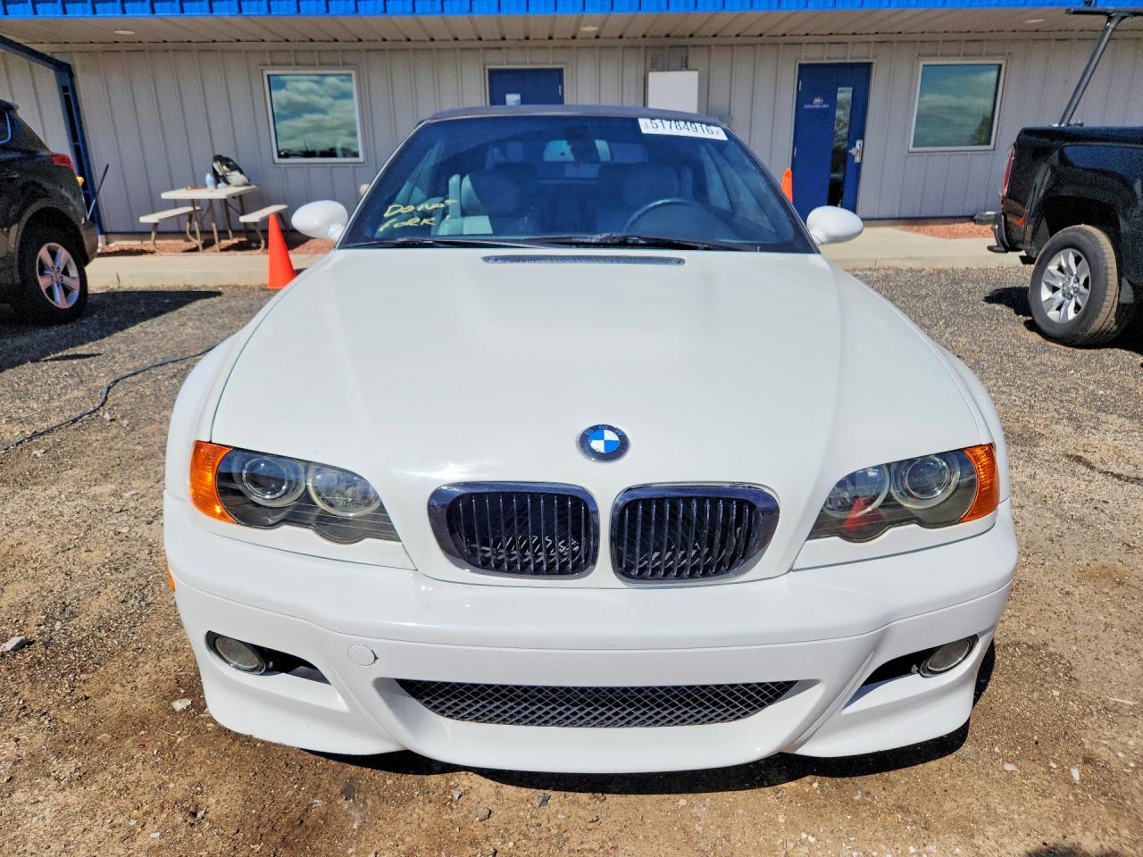 2006 Bmw M3 White vin: WBSBR93476PK11156