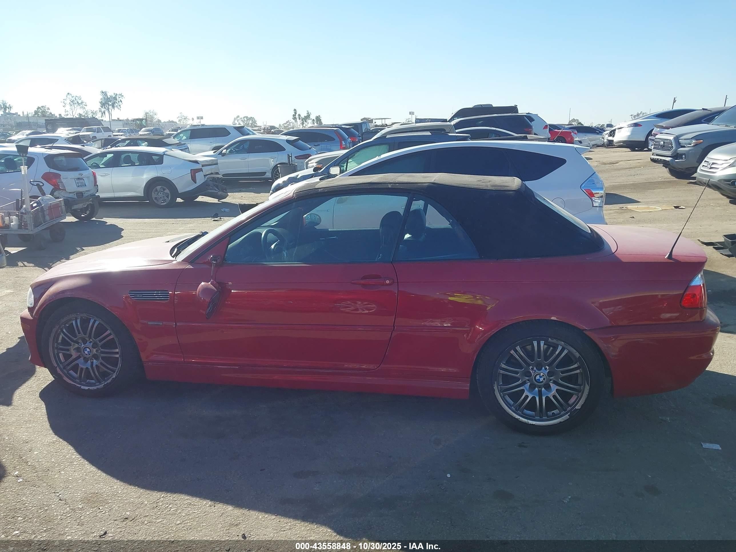 2001 Bmw M3 Red vin: WBSBR93491EX20234