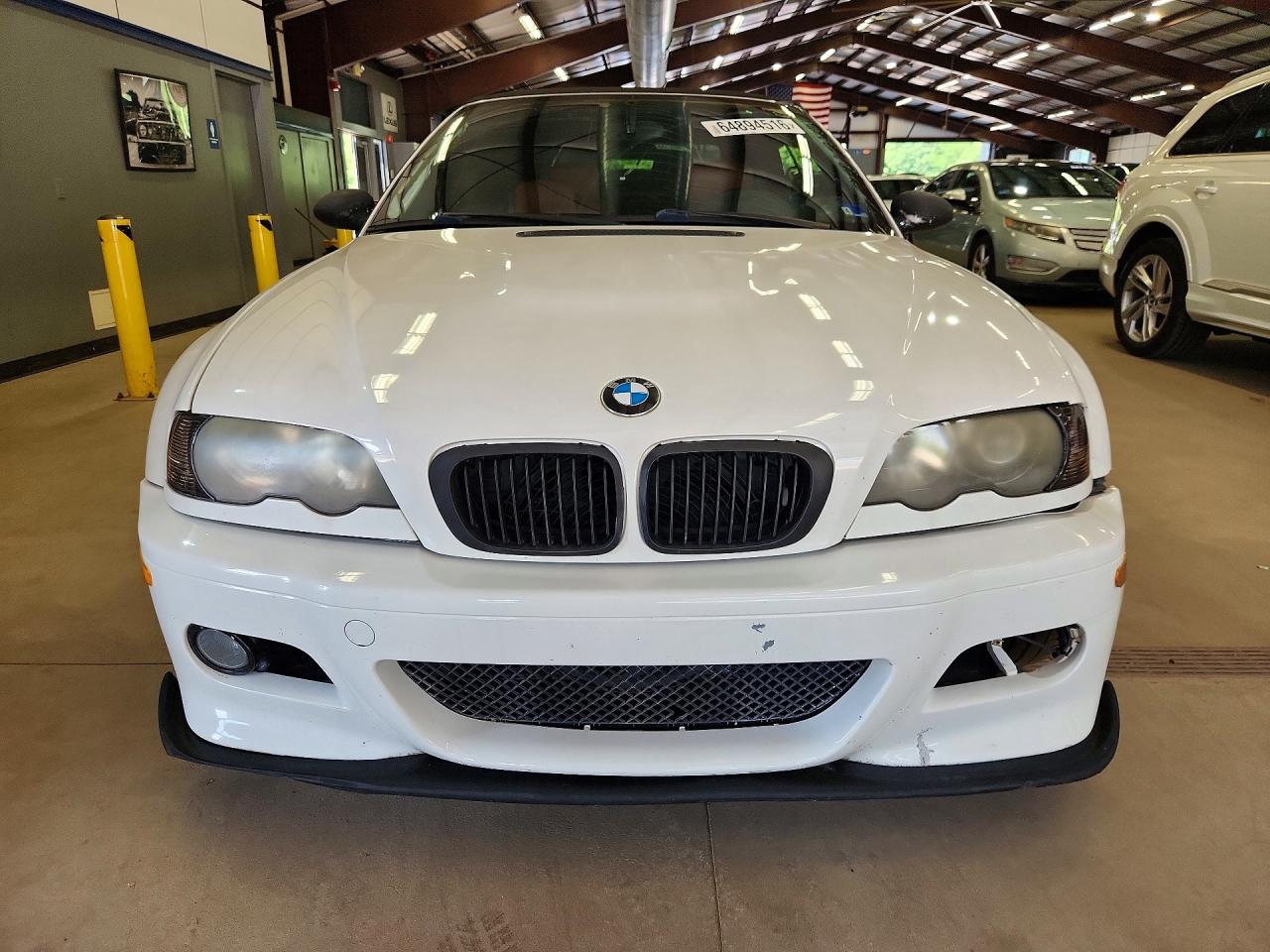 2001 Bmw M3 Ci White vin: WBSBR93491EX20945