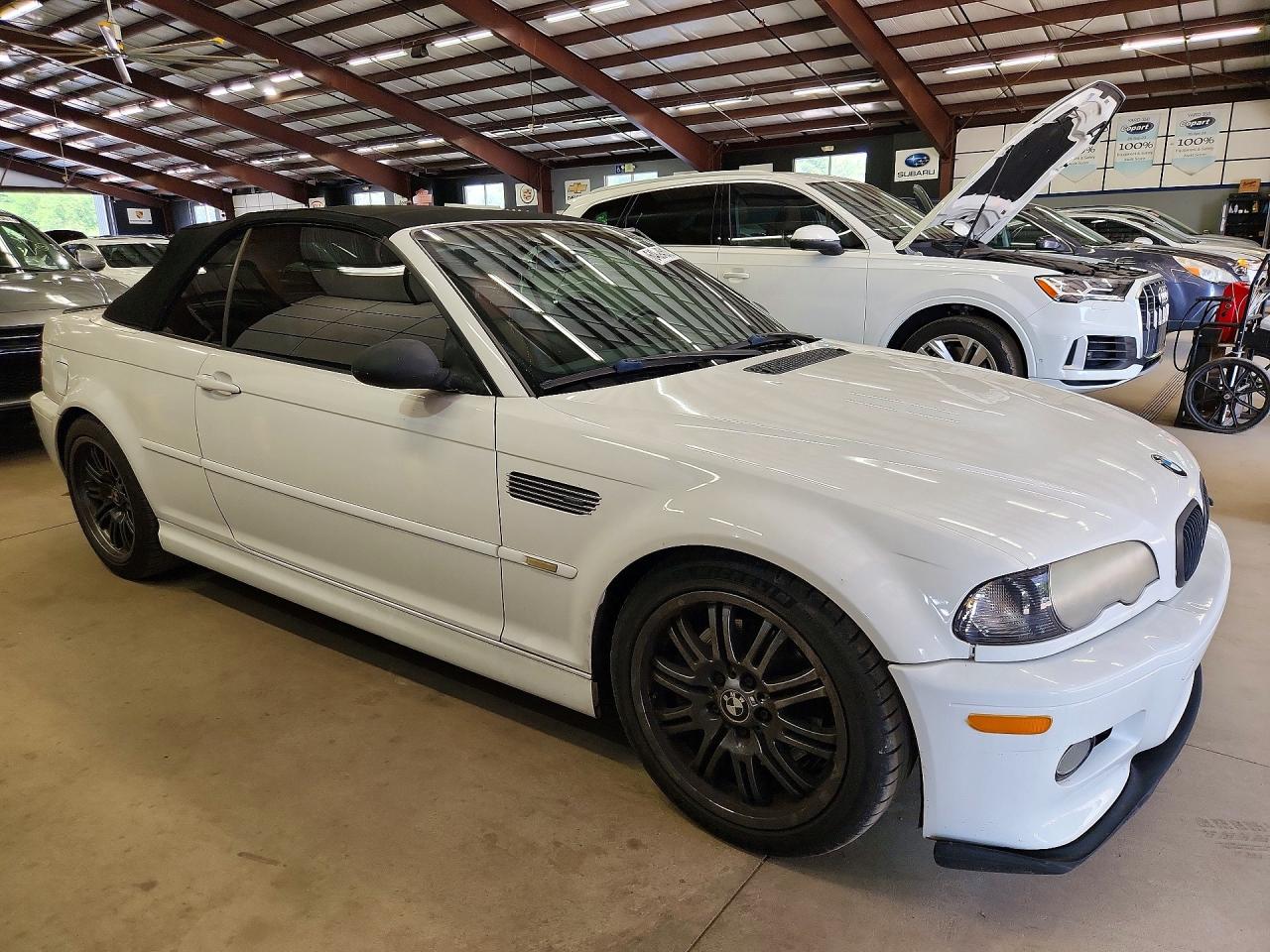 2001 Bmw M3 Ci White vin: WBSBR93491EX20945