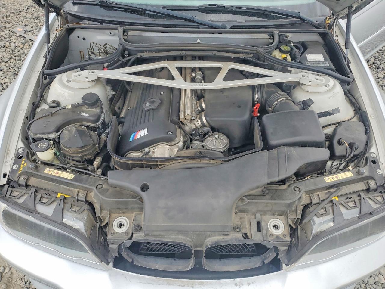 2002 Bmw M3 Серебряный vin: WBSBR93492EX23443