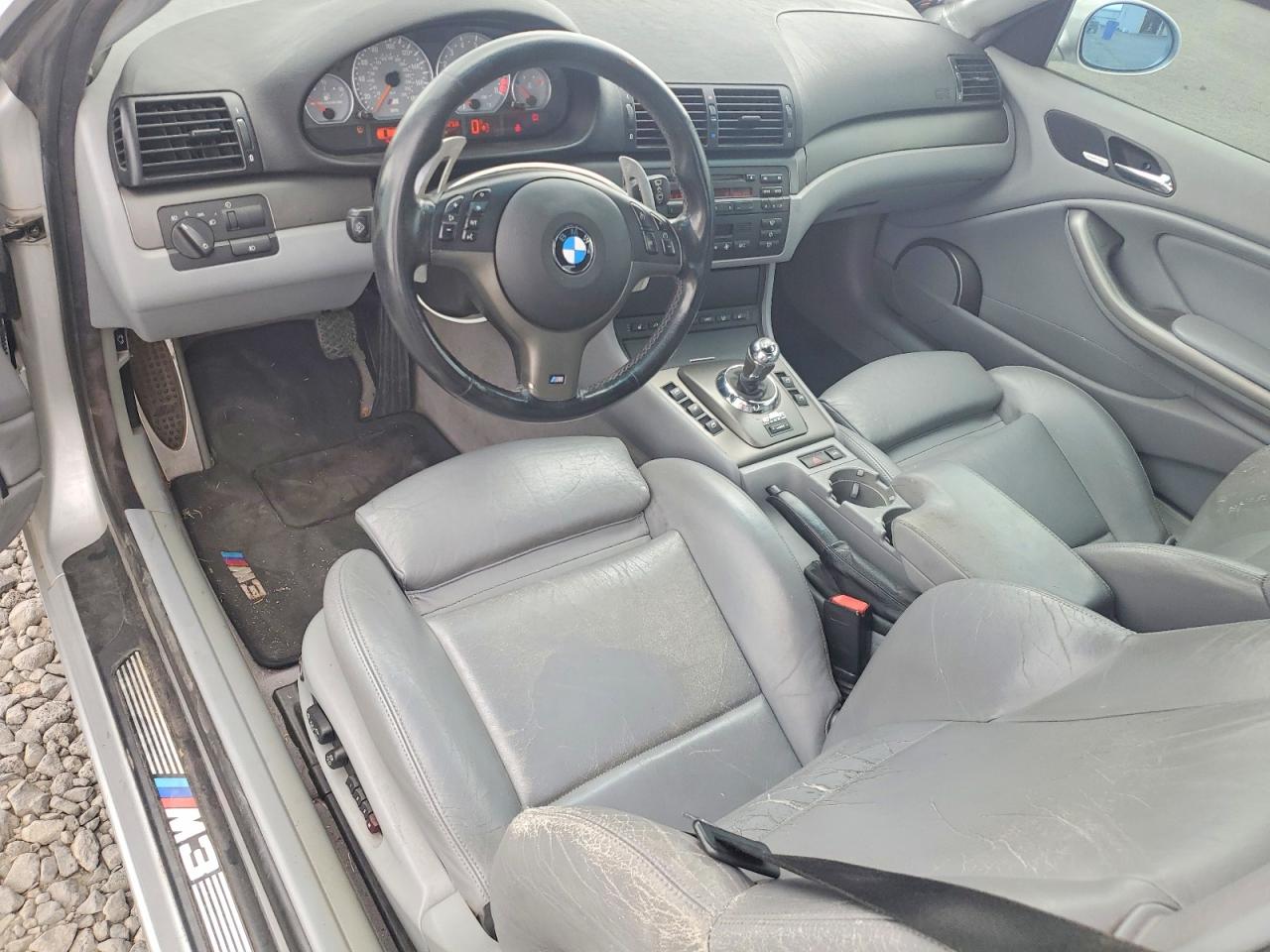 2002 Bmw M3 Серебряный vin: WBSBR93492EX23443