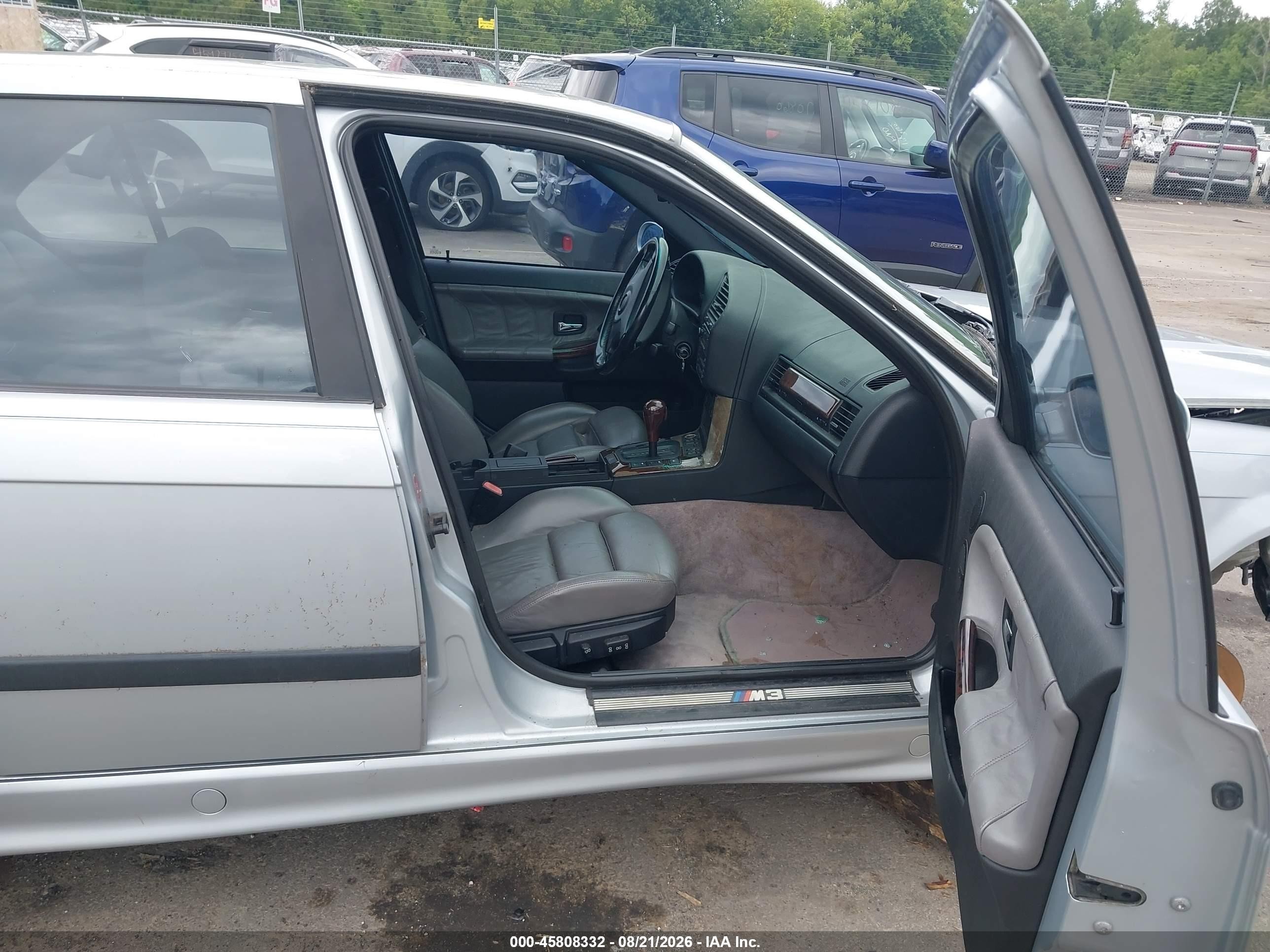 1997 Bmw M3   Silver vin: WBSCD0320VEE10799