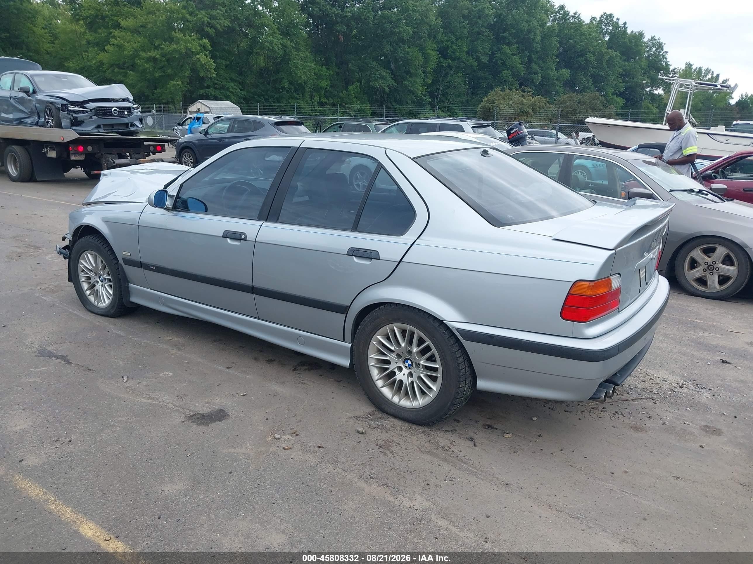 1997 Bmw M3   Silver vin: WBSCD0320VEE10799