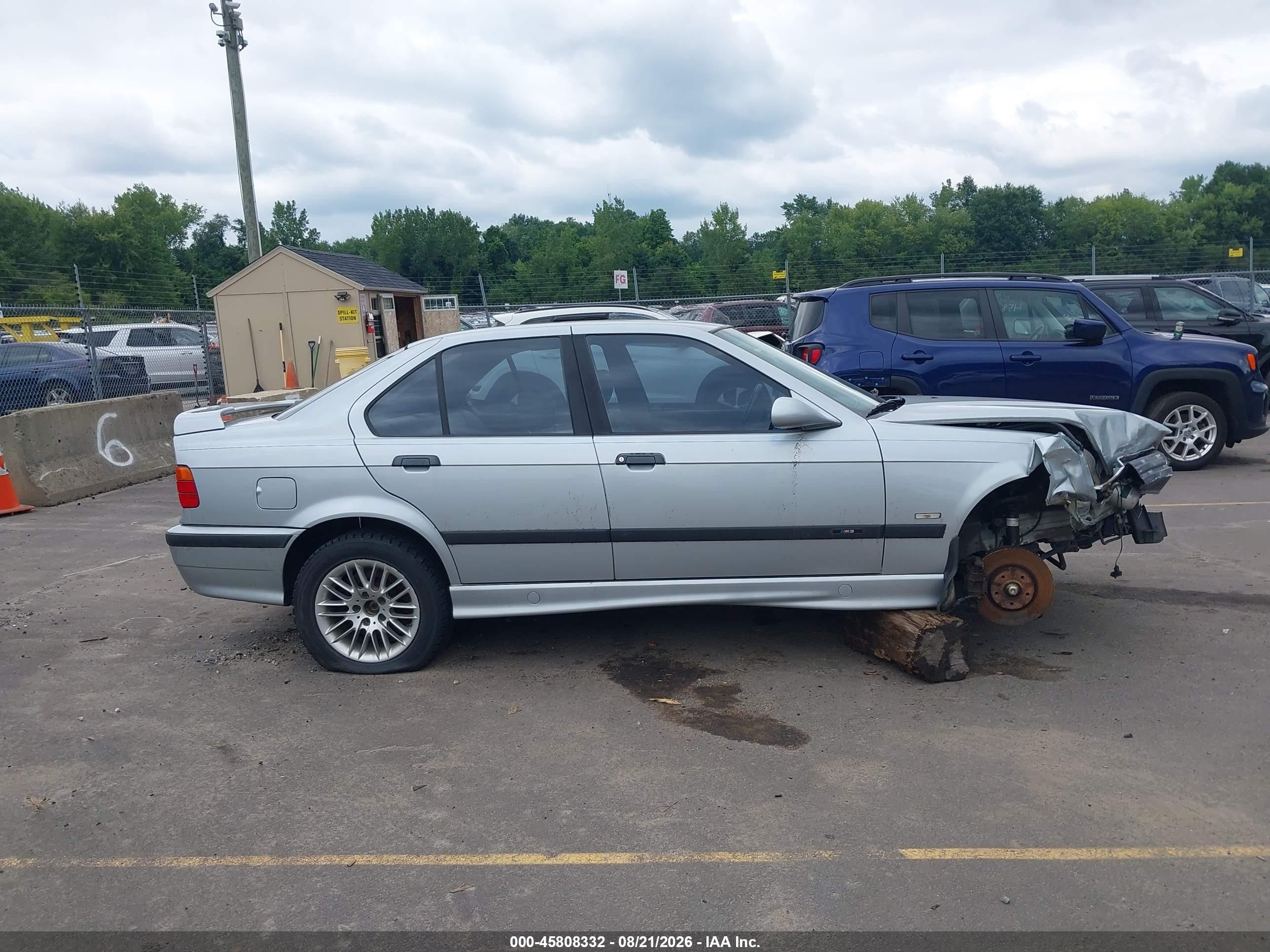 1997 Bmw M3   Silver vin: WBSCD0320VEE10799