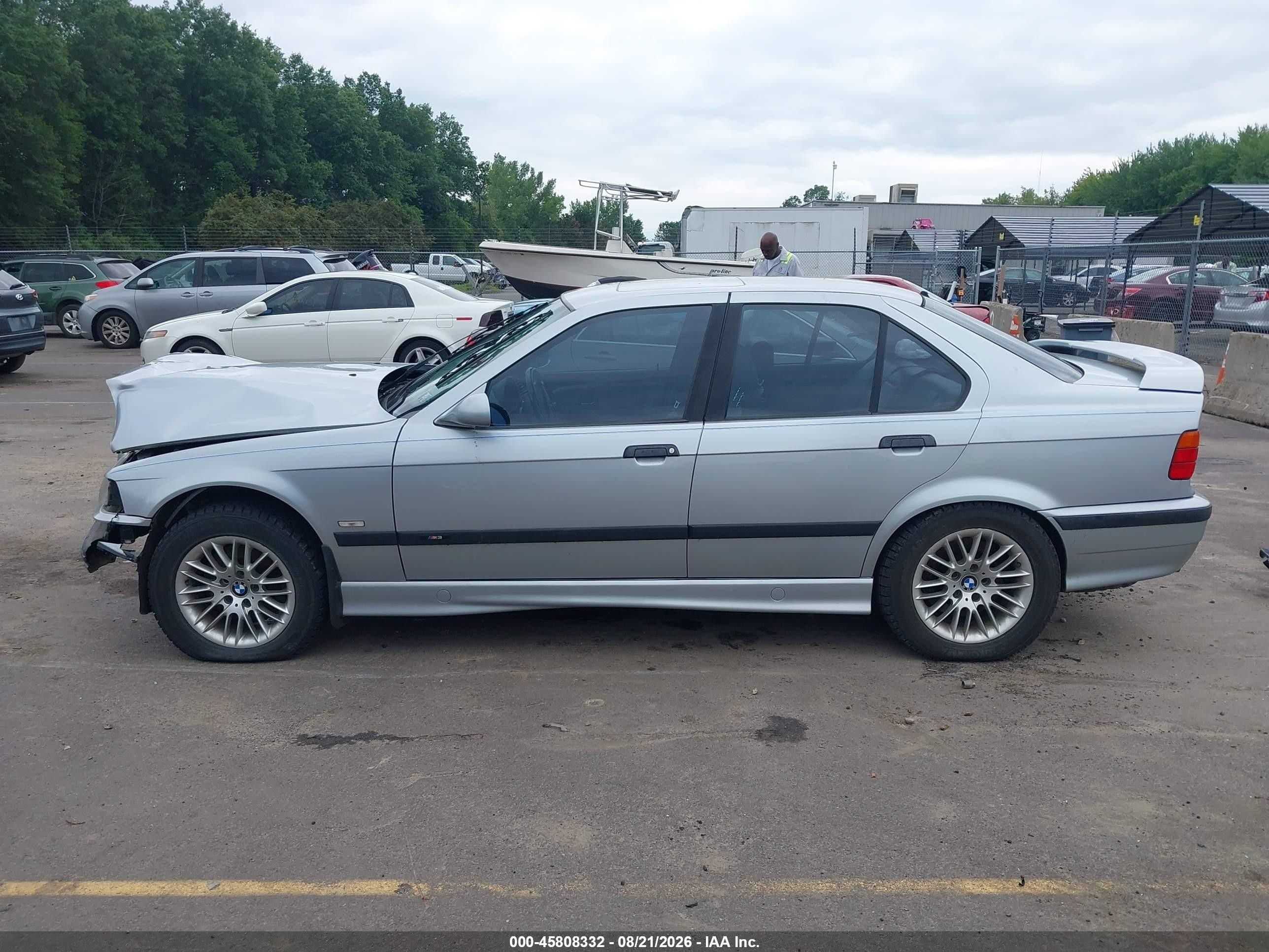 1997 Bmw M3   Silver vin: WBSCD0320VEE10799