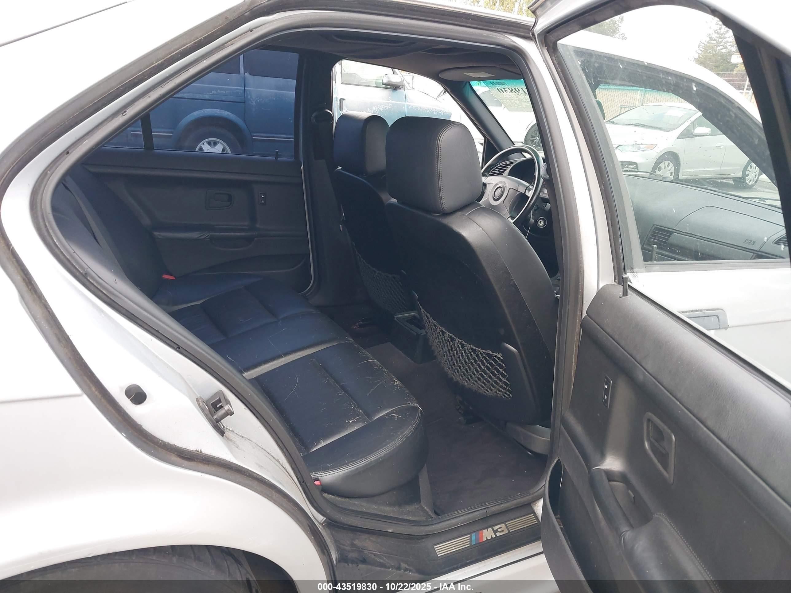 1997 Bmw M3   Silver vin: WBSCD0320VEE12455