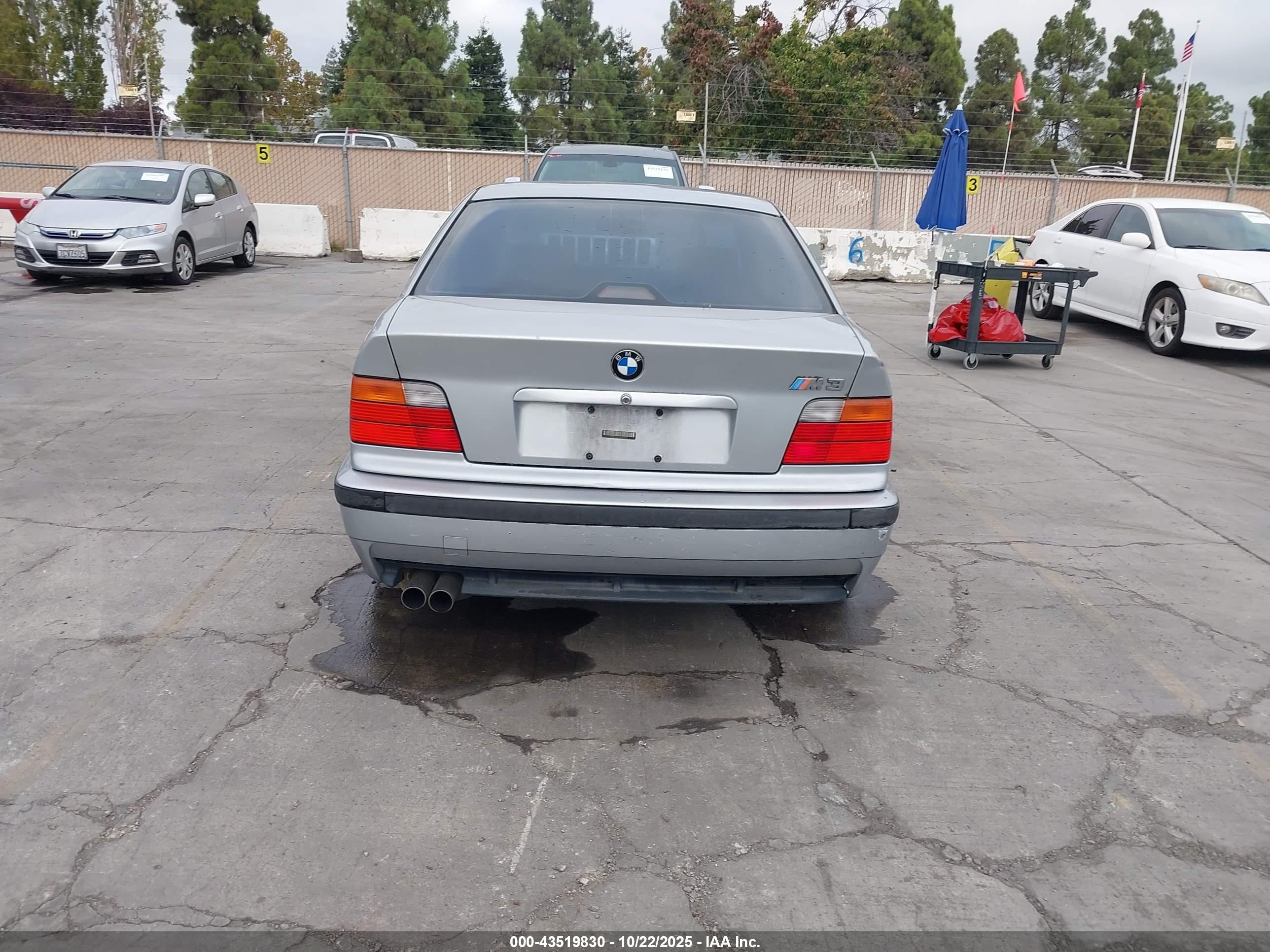 1997 Bmw M3   Silver vin: WBSCD0320VEE12455