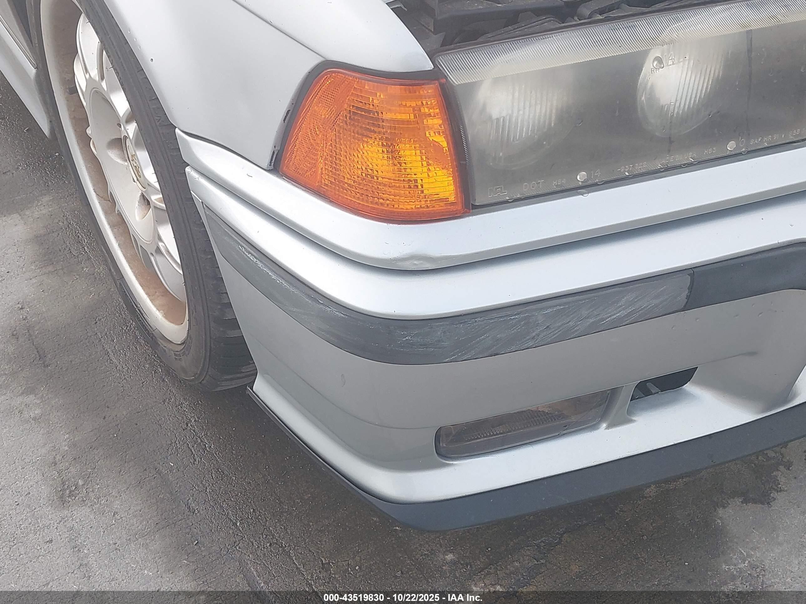 1997 Bmw M3   Silver vin: WBSCD0320VEE12455