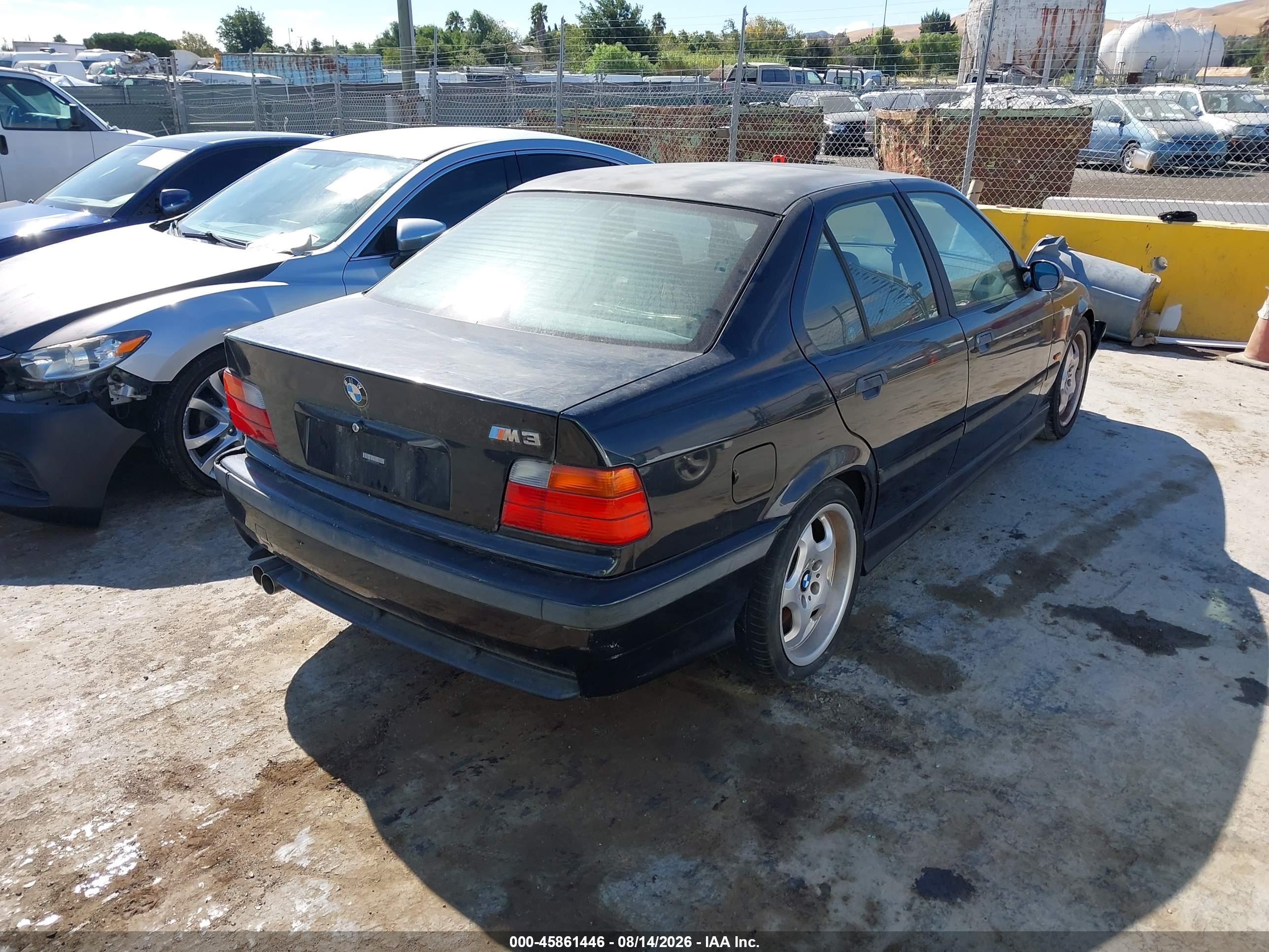 1997 Bmw M3 Black vin: WBSCD0321VEE12111