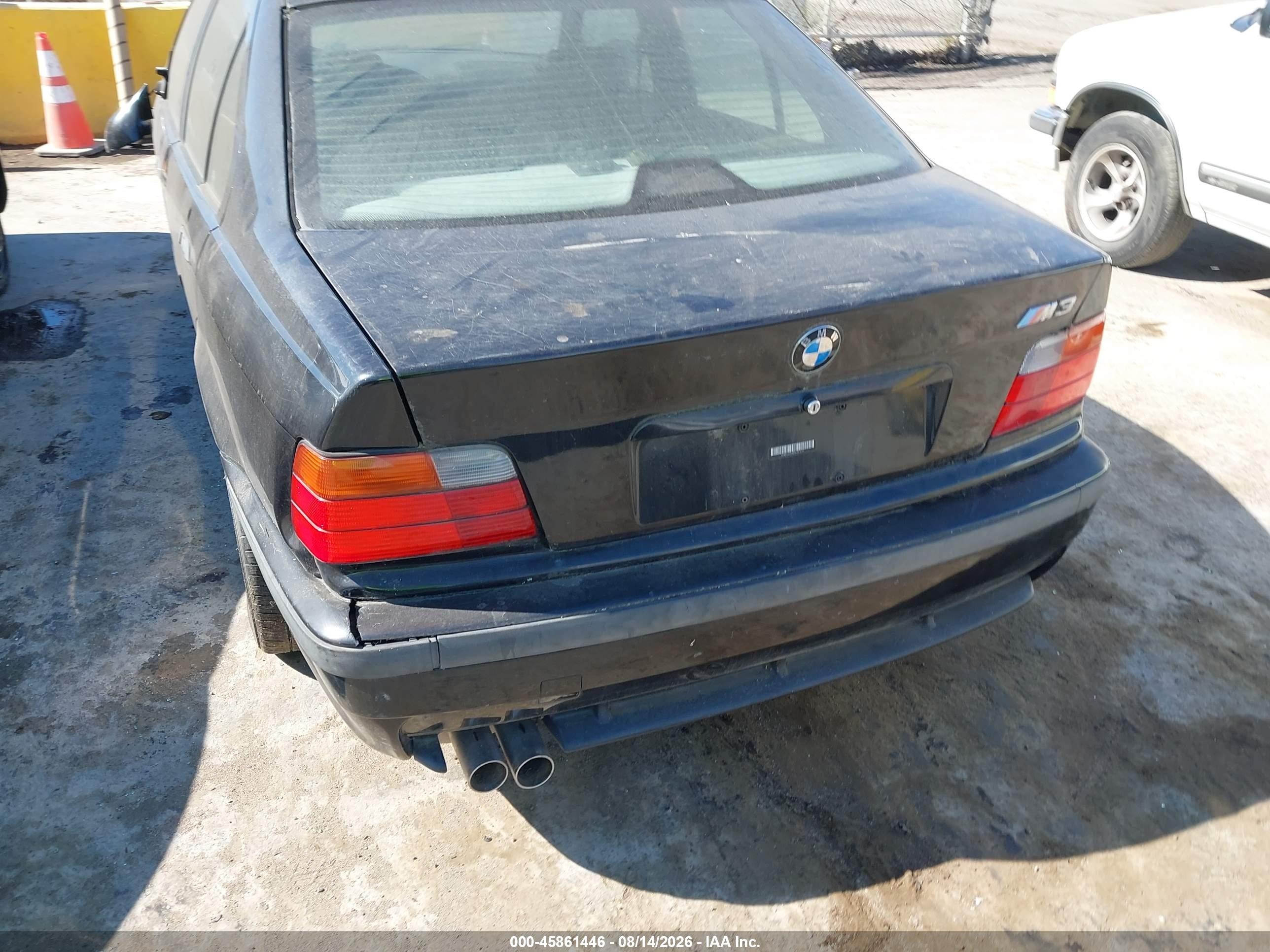 1997 Bmw M3 Black vin: WBSCD0321VEE12111