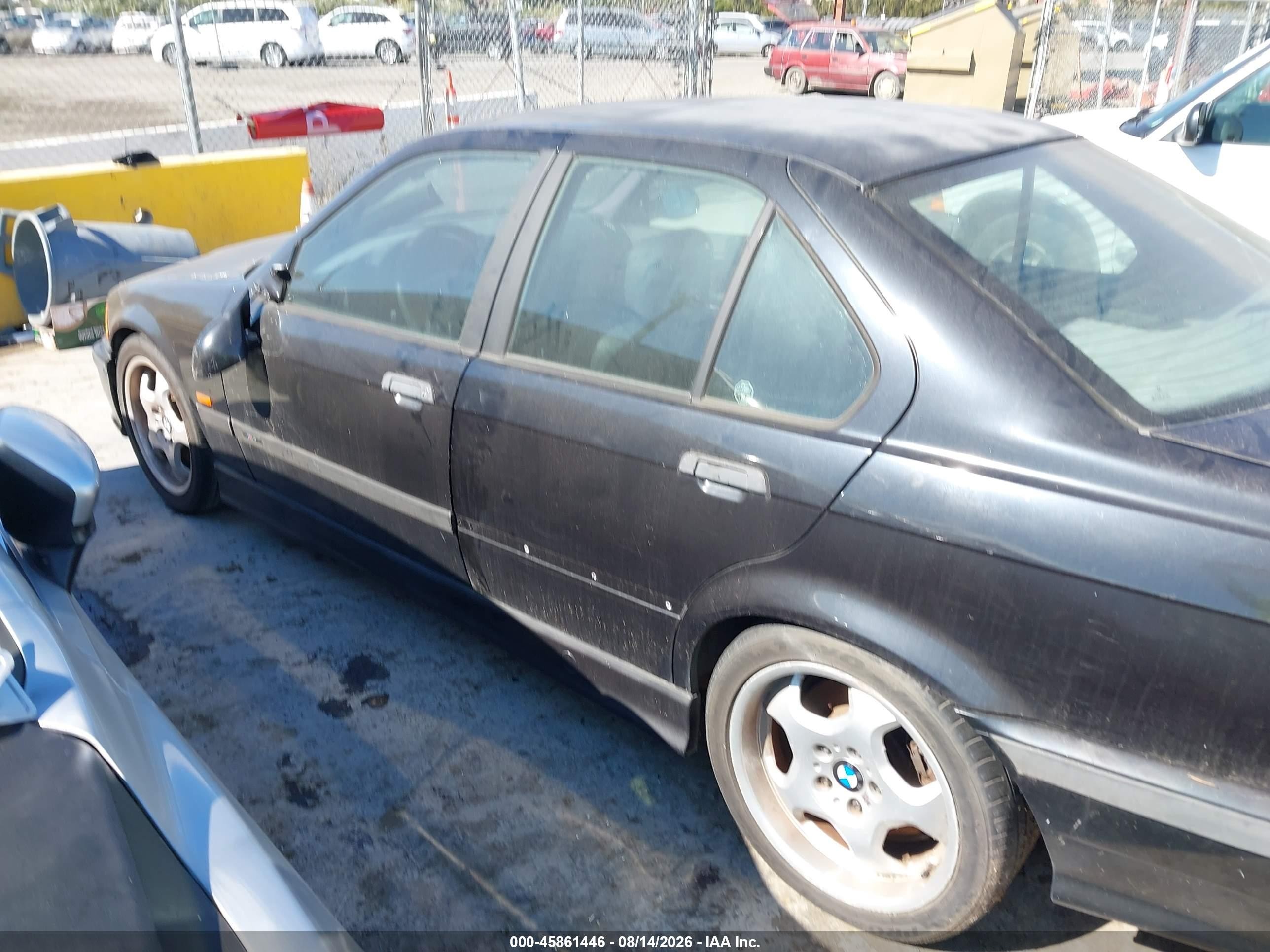 1997 Bmw M3 Black vin: WBSCD0321VEE12111