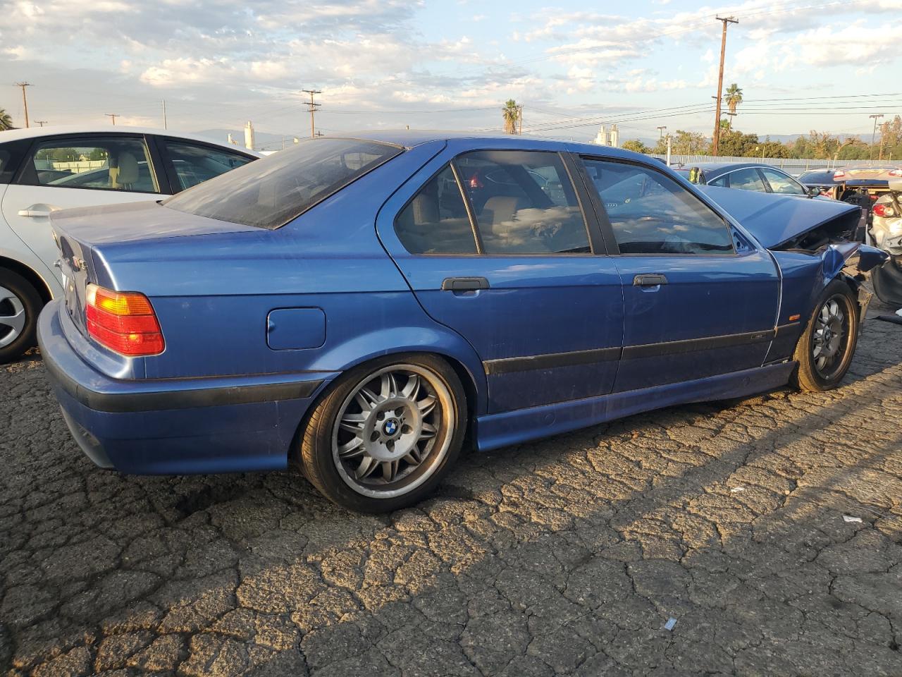 1998 Bmw M3 Automatic Blue vin: WBSCD0322WEE14029