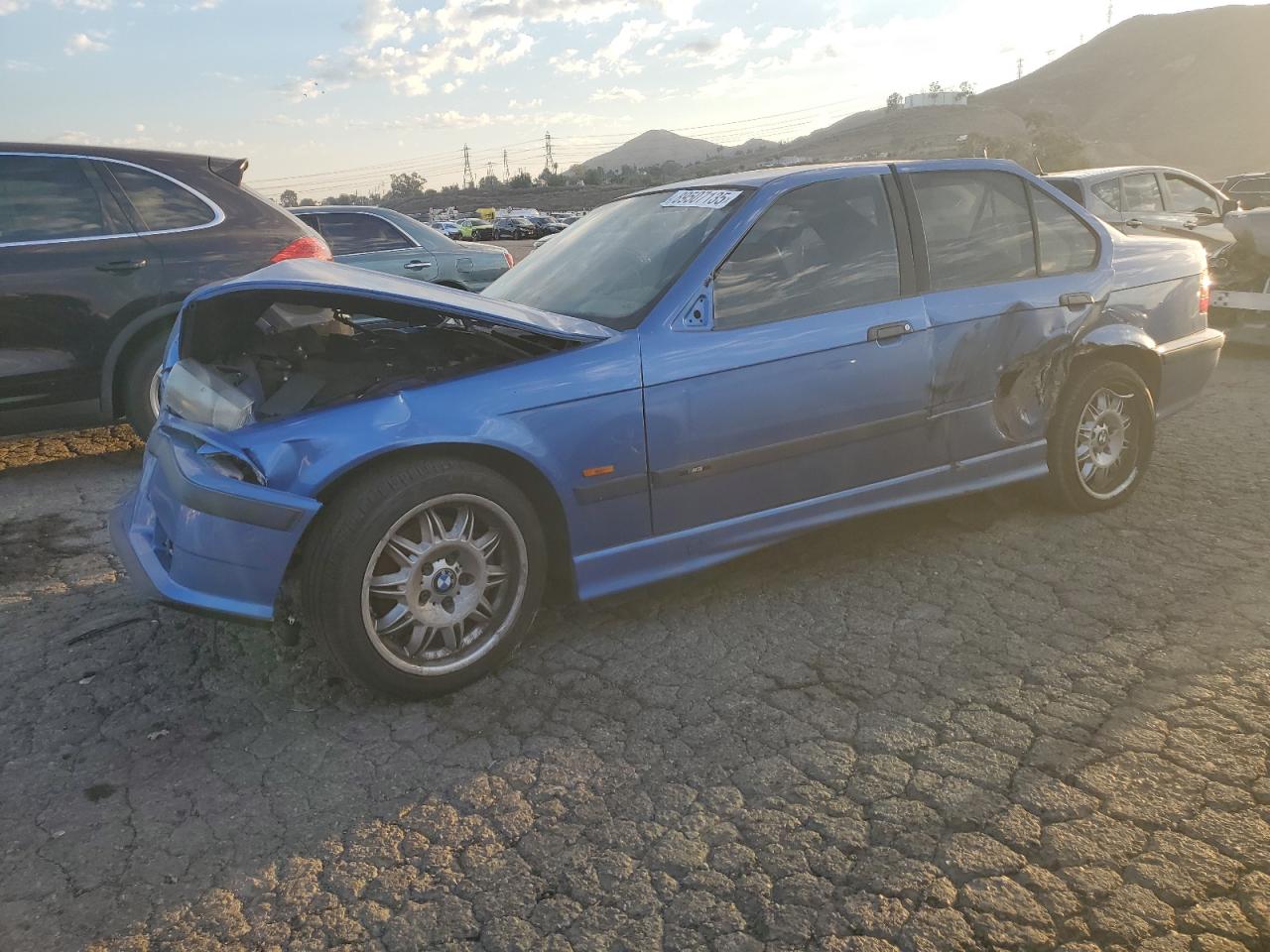 1998 Bmw M3 Automatic Синий vin: WBSCD0322WEE14029