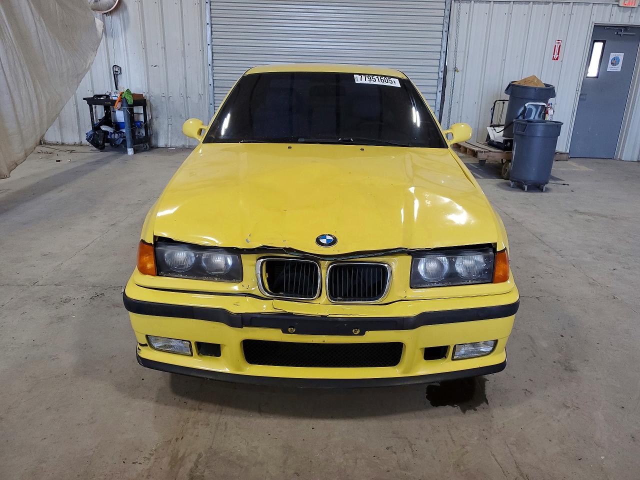1998 Bmw M3 Automatic Yellow vin: WBSCD0324WEE14033