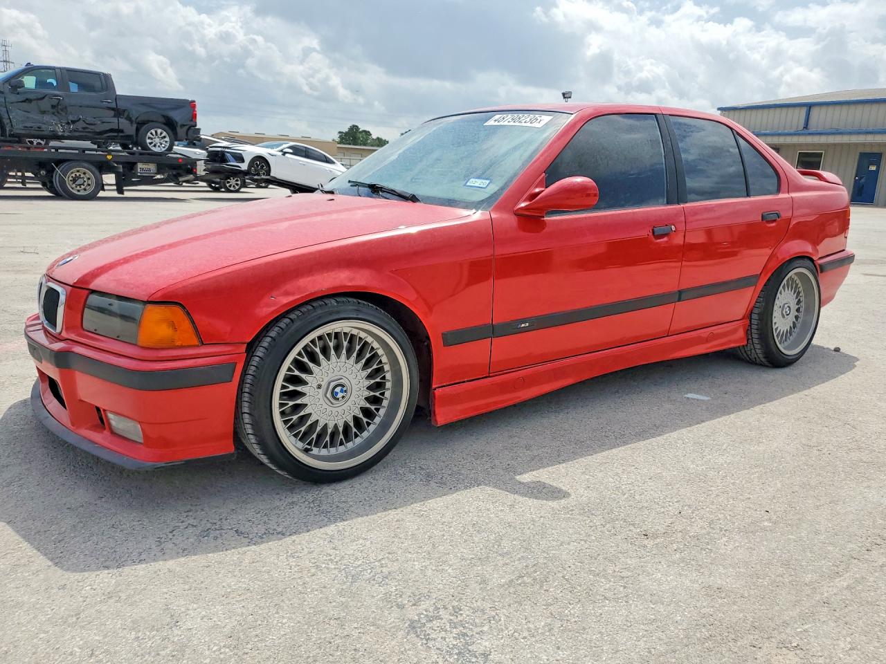 1997 Bmw M3 Automatic Red vin: WBSCD0325VEE12368