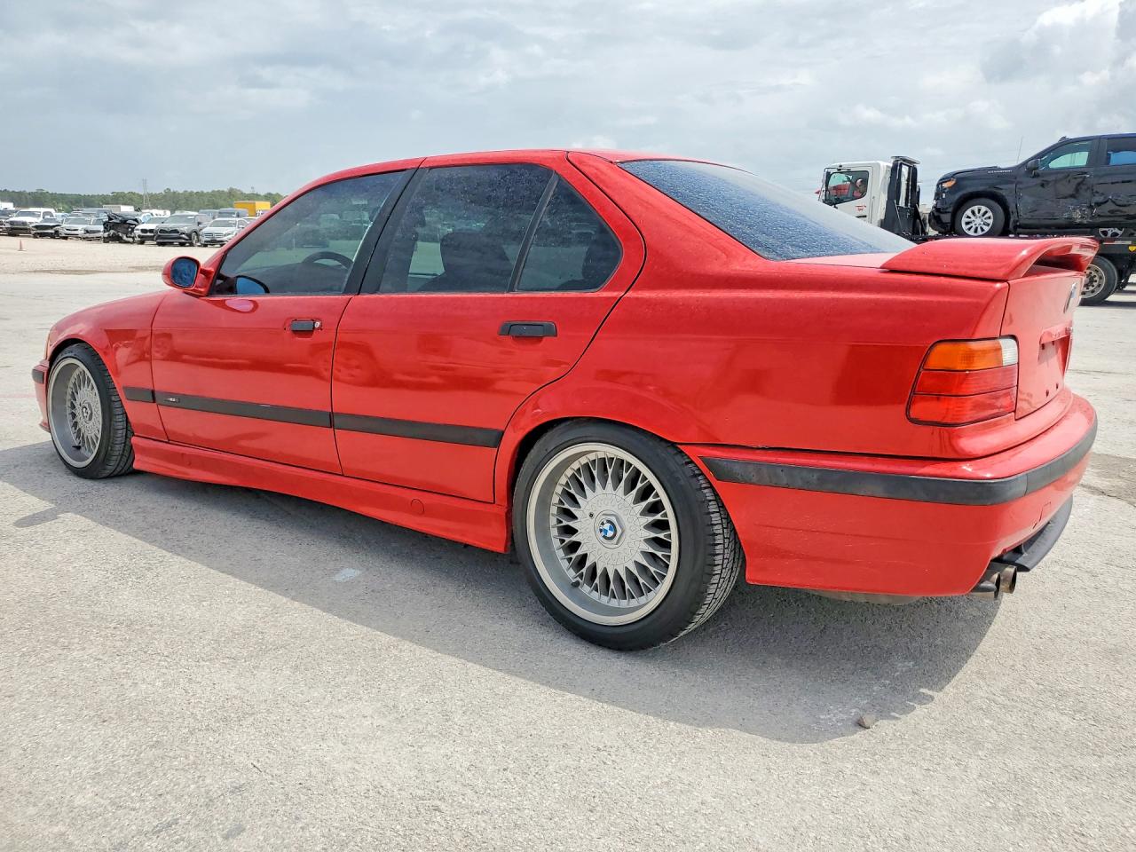 1997 Bmw M3 Automatic Red vin: WBSCD0325VEE12368