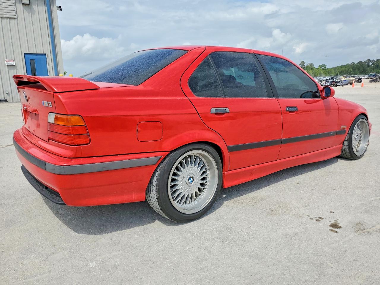1997 Bmw M3 Automatic Red vin: WBSCD0325VEE12368