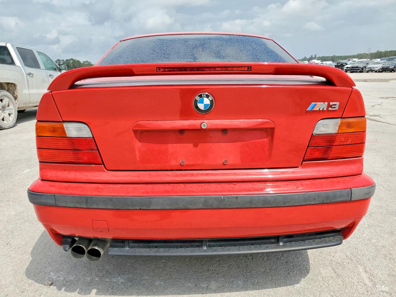 1997 Bmw M3 Automatic Red vin: WBSCD0325VEE12368