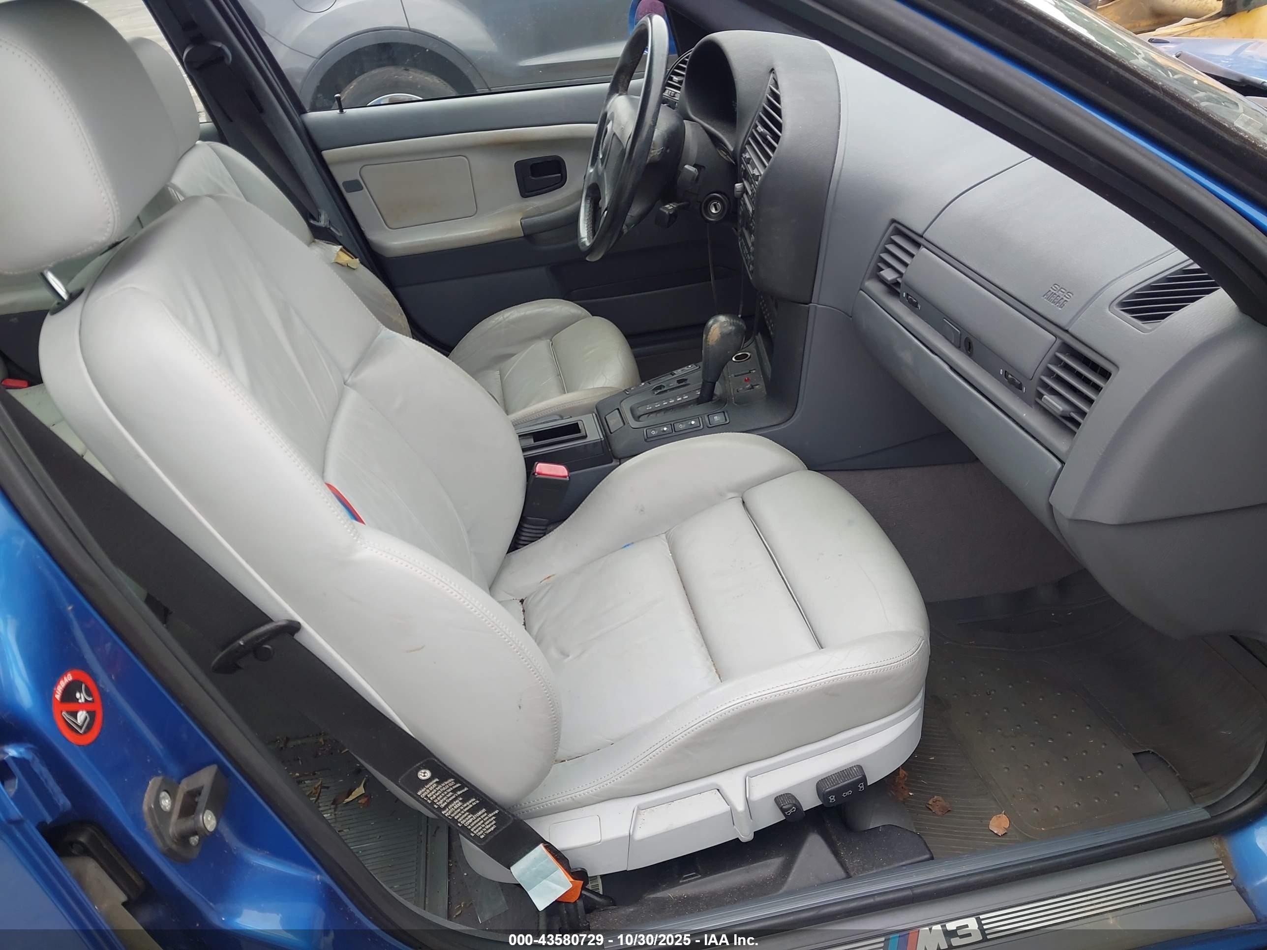 1998 Bmw M3   Blue vin: WBSCD0325WEE12761