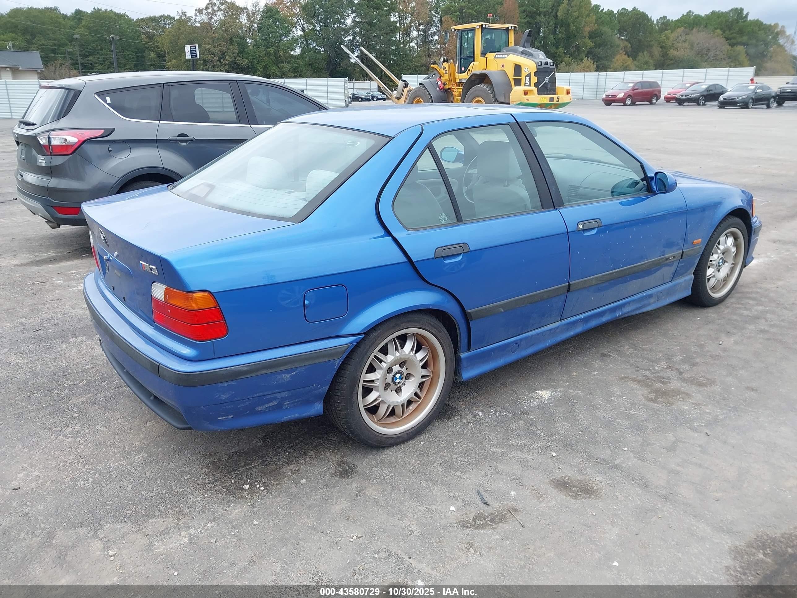 1998 Bmw M3   Blue vin: WBSCD0325WEE12761
