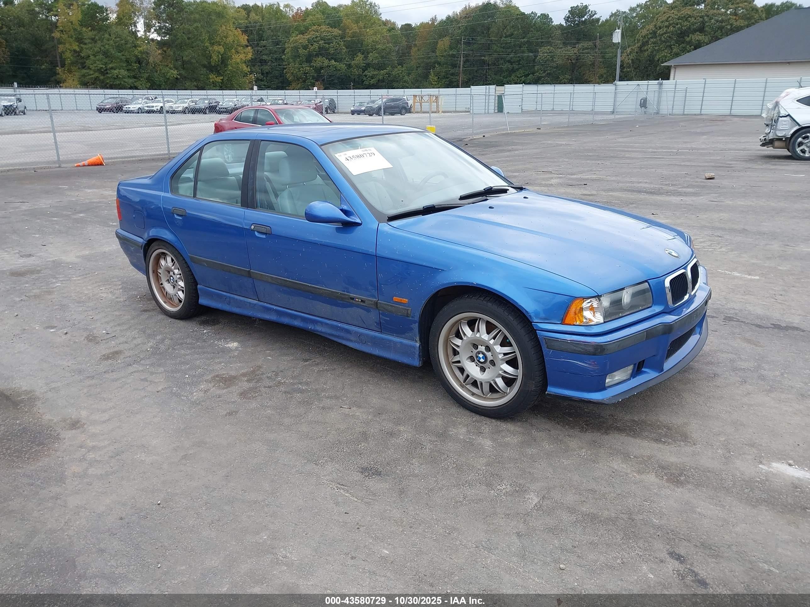 1998 Bmw M3   Blue vin: WBSCD0325WEE12761