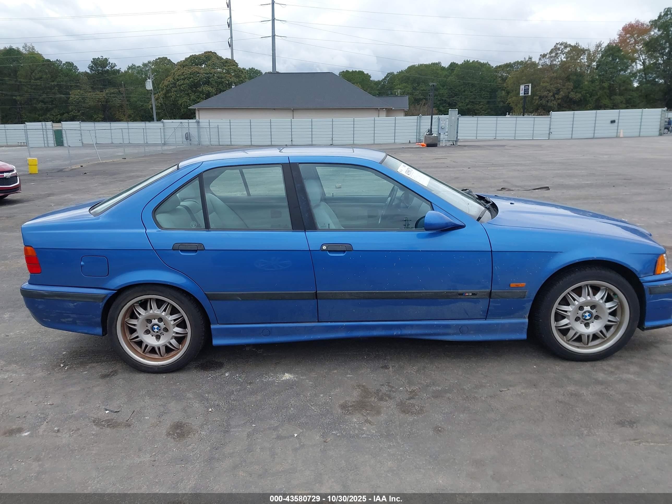 1998 Bmw M3   Blue vin: WBSCD0325WEE12761