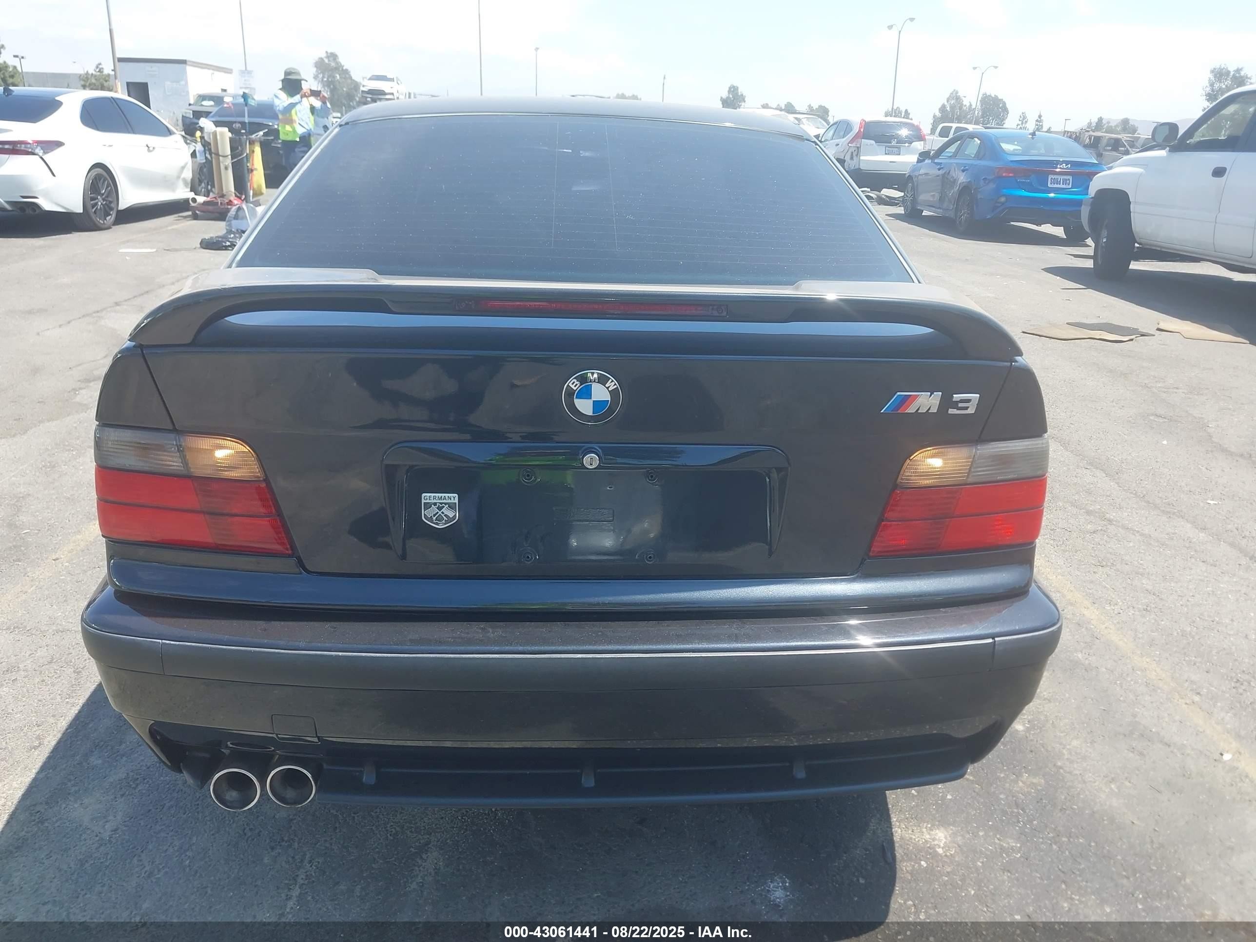 1997 Bmw M3   Черный vin: WBSCD0326VEE12430